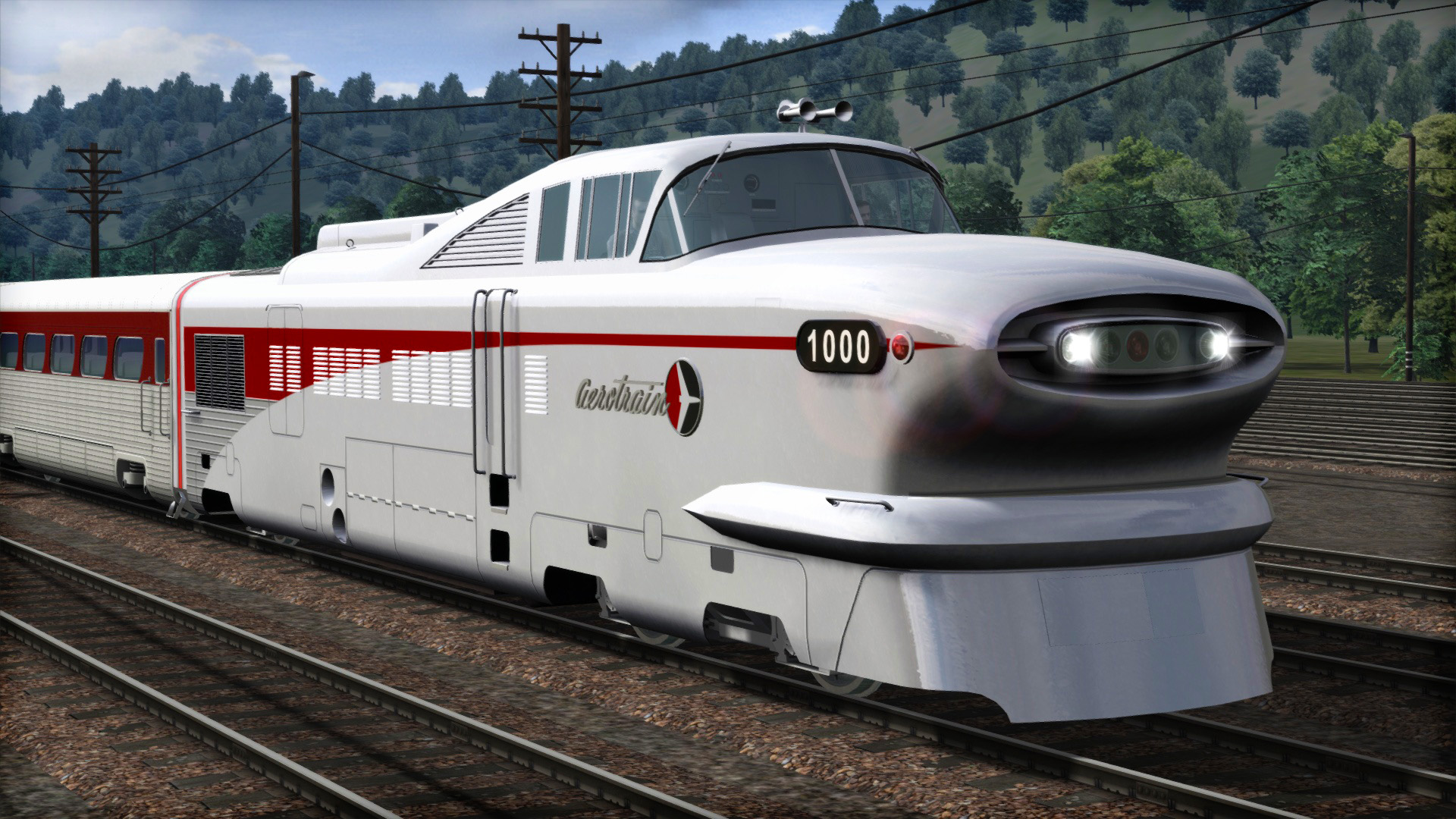 Train Simulator 2021: Aerotrain Streamlined Train