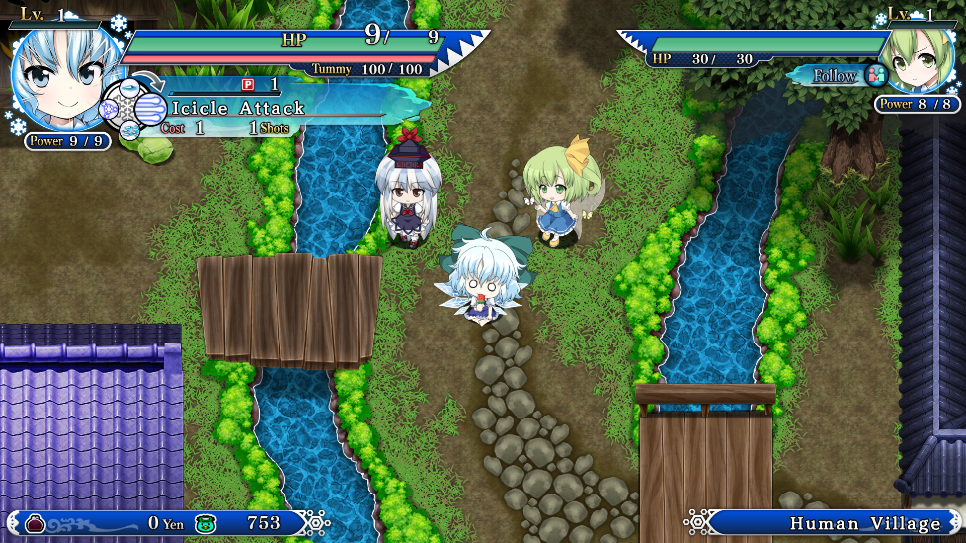 Touhou Genso Wanderer Reloaded: Cirno