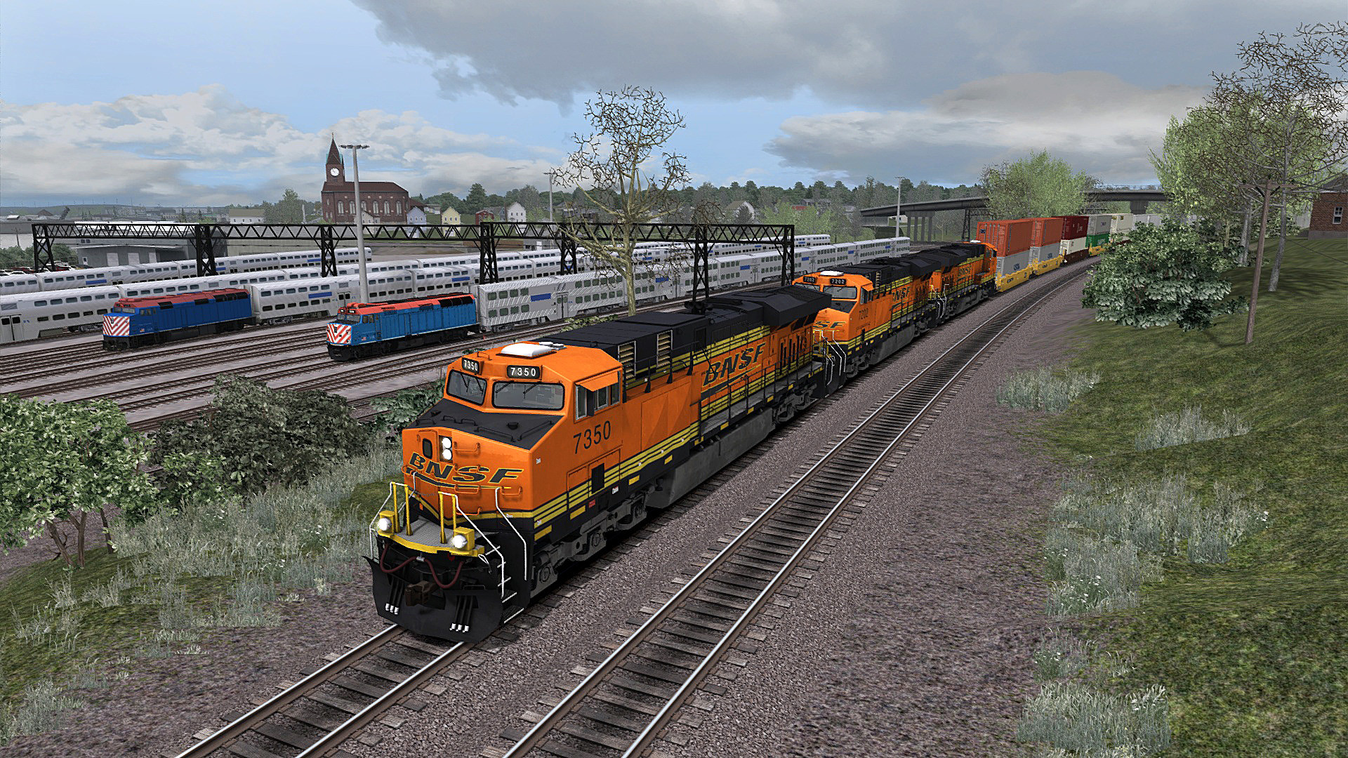 Train Simulator 2021: Chicago Racetrack Scenario Pack 01