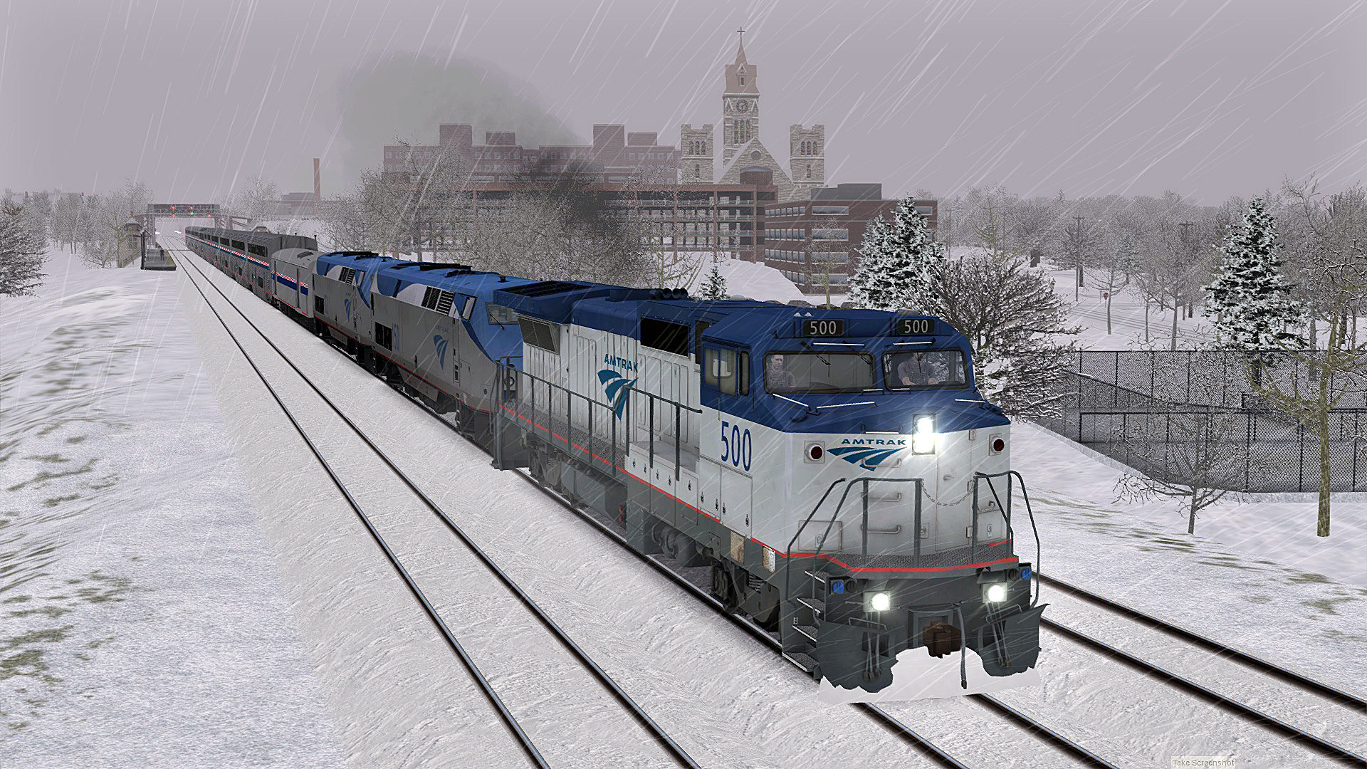 Train Simulator 2021: Chicago Racetrack Scenario Pack 01