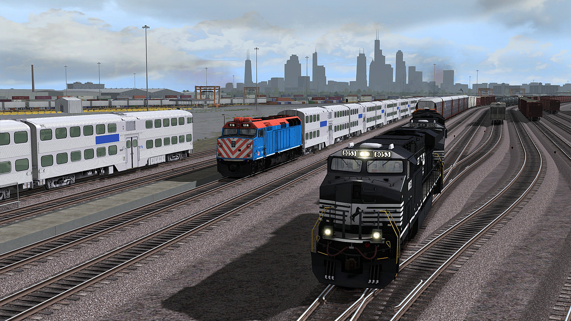 Train Simulator 2021: Chicago Racetrack Scenario Pack 01