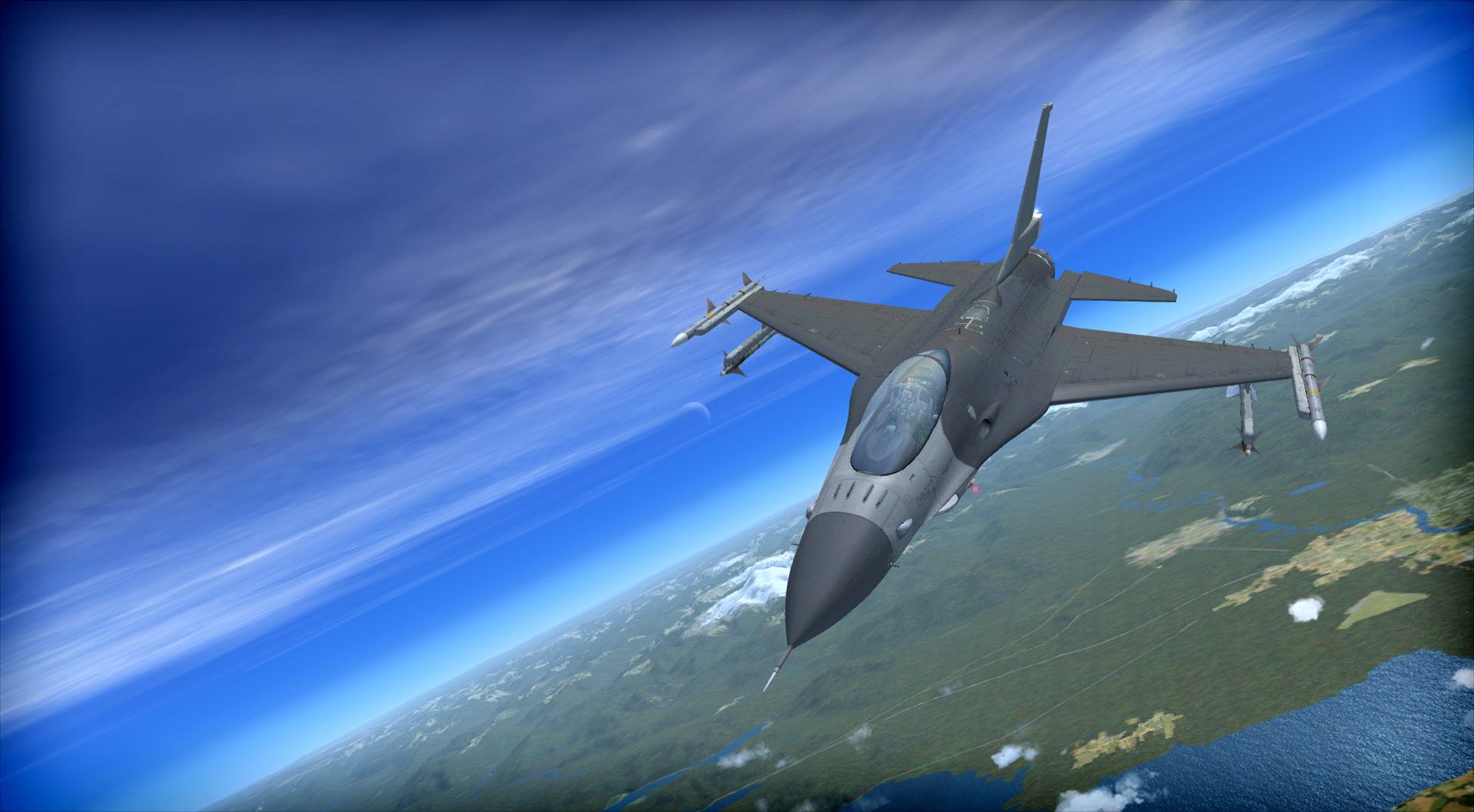 Microsoft Flight Simulator X: Steam Edition – F-16 Fighting Falcon