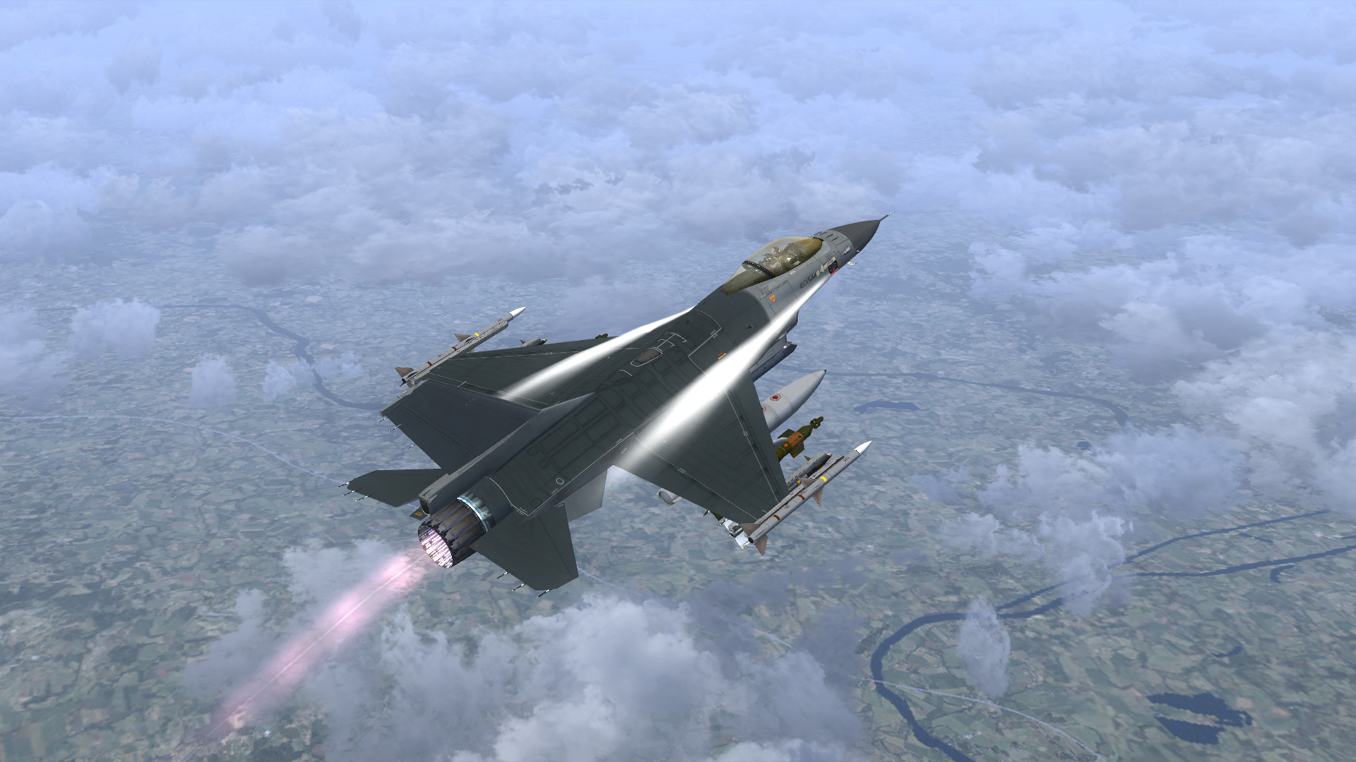 Microsoft Flight Simulator X: Steam Edition – F-16 Fighting Falcon
