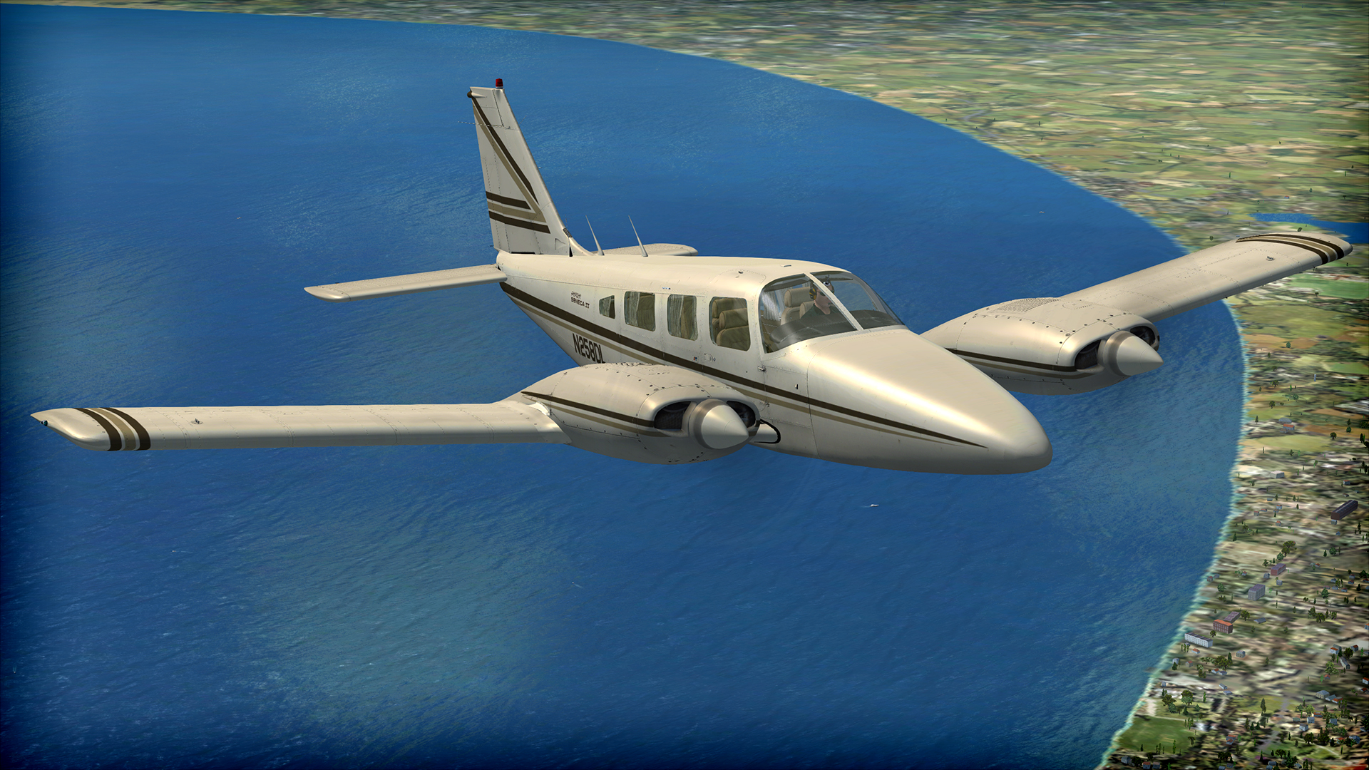 Microsoft Flight Simulator X: Steam Edition – Piper PA-34-200T Seneca II