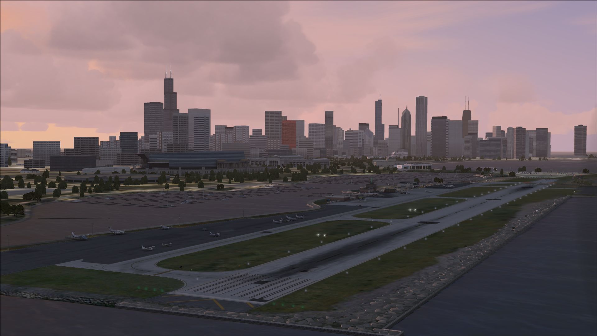 Microsoft Flight Simulator X: Steam Edition – Meigs Field (KCGX)