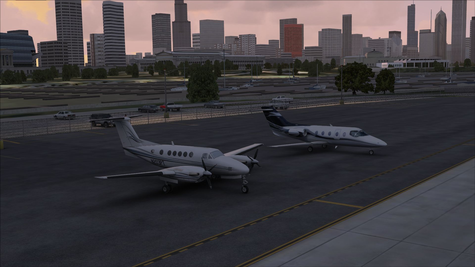 Microsoft Flight Simulator X: Steam Edition – Meigs Field (KCGX)