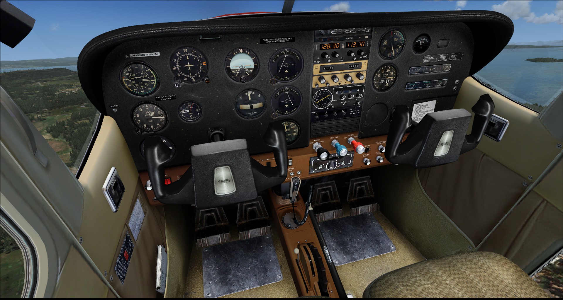 Microsoft Flight Simulator X: Steam Edition – Cessna C185F Skywagon