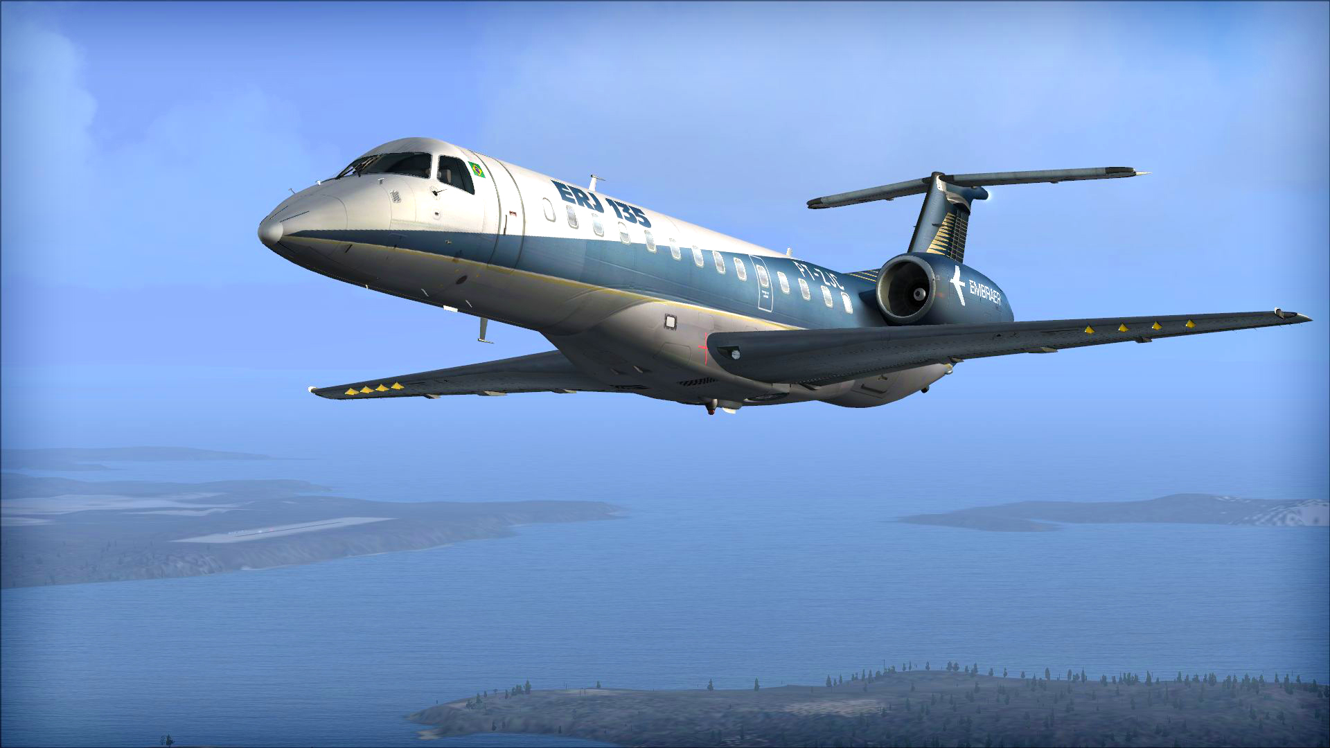 Microsoft Flight Simulator X: Steam Edition – Embraer ERJ 135LR &amp; 145XR