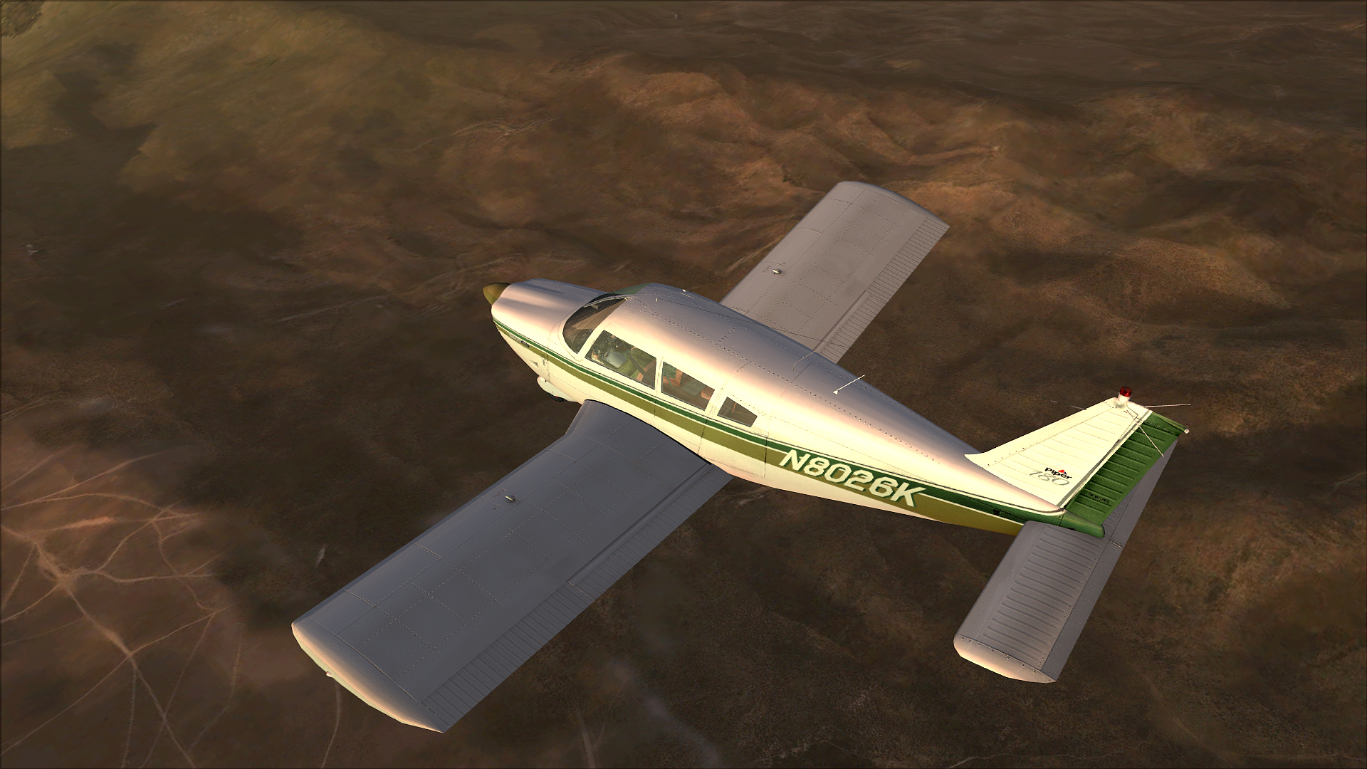 Microsoft Flight Simulator X: Steam Edition – Piper PA28 Cherokee 180F