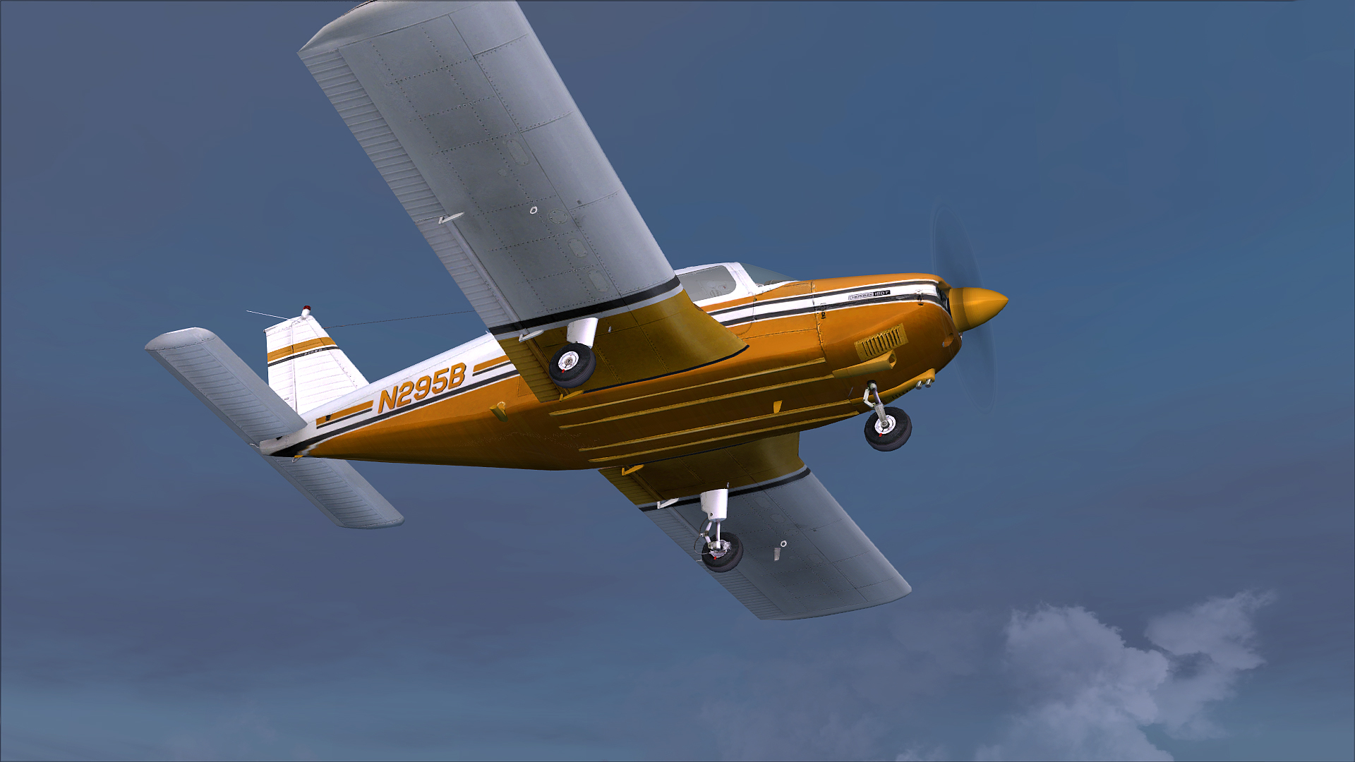 Microsoft Flight Simulator X: Steam Edition – Piper PA28 Cherokee 180F