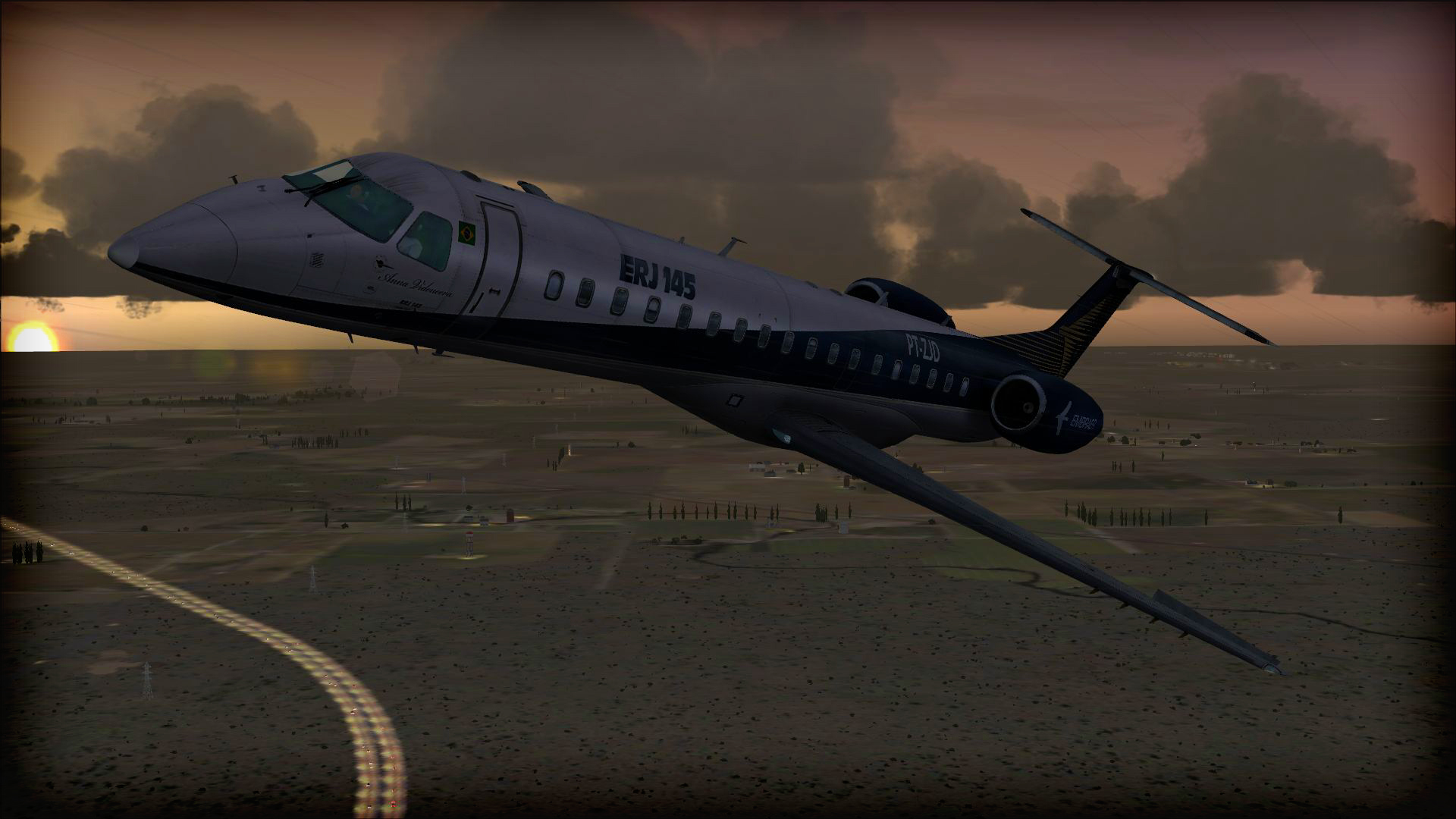 Microsoft Flight Simulator X: Steam Edition – Embraer ERJ 145LR