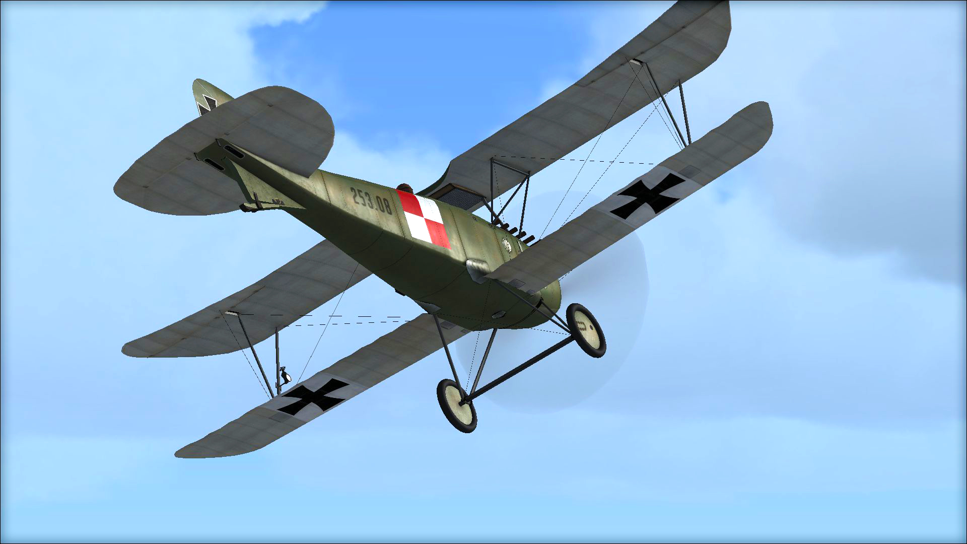 Microsoft Flight Simulator X: Steam Edition – Albatros D.III (Oef) 253