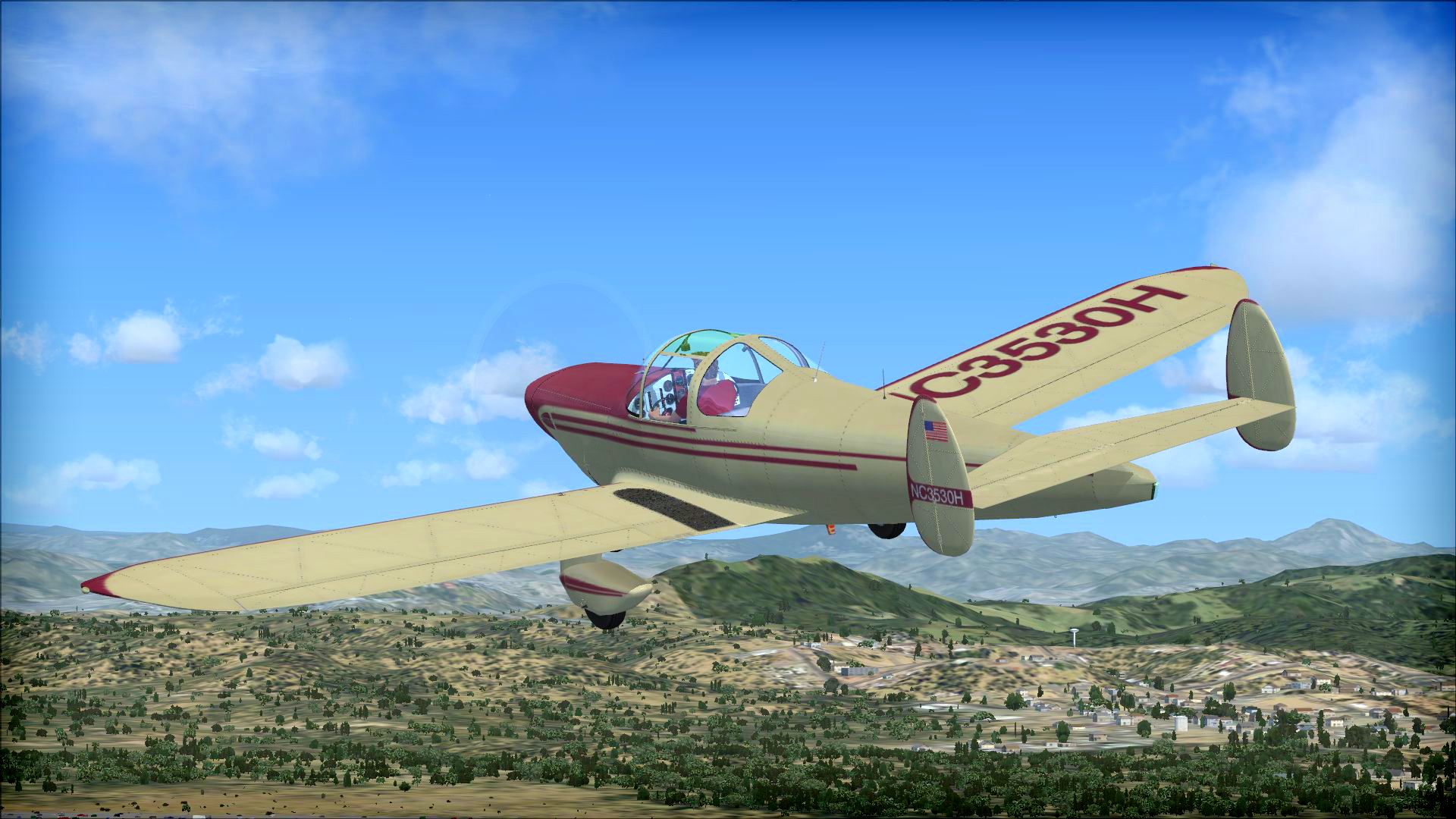 Microsoft Flight Simulator X: Steam Edition – ERCO Ercoupe 415C