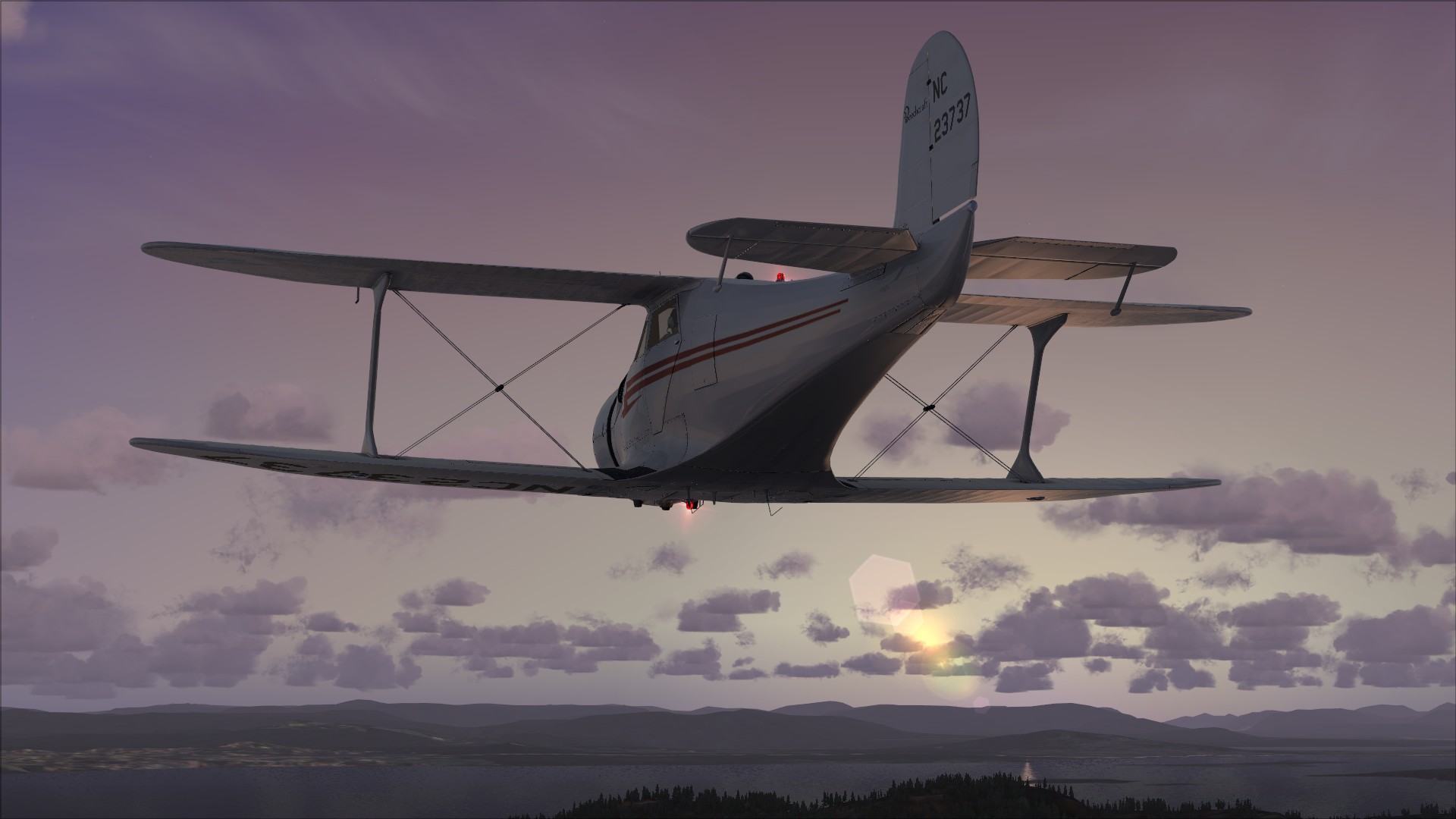 Microsoft Flight Simulator X: Steam Edition – Beechcraft D17 Staggerwing