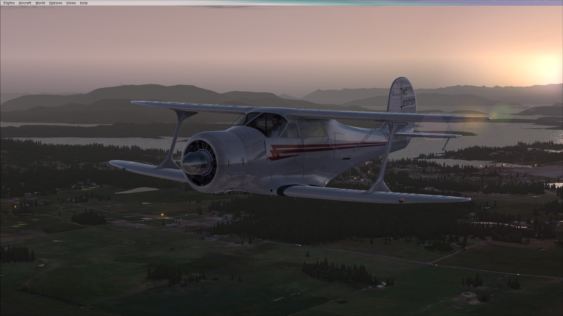 Microsoft Flight Simulator X: Steam Edition – Beechcraft D17 Staggerwing