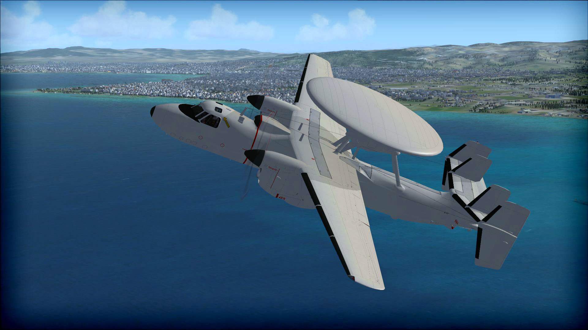 Microsoft Flight Simulator X: Steam Edition – Grumman E-2C Hawkeye