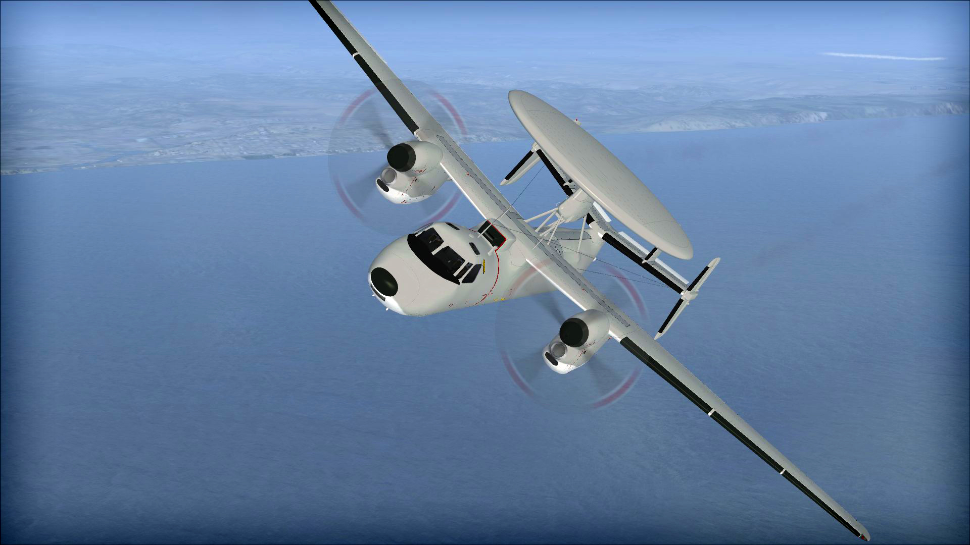 Microsoft Flight Simulator X: Steam Edition – Grumman E-2C Hawkeye