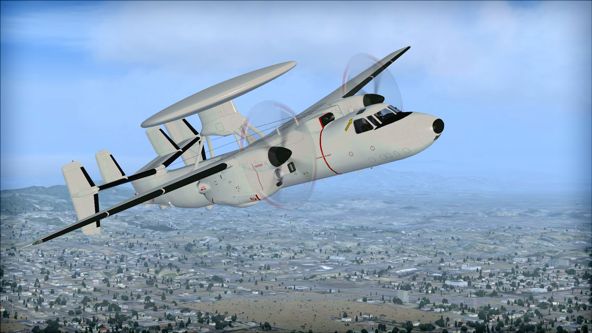 Microsoft Flight Simulator X: Steam Edition – Grumman E-2C Hawkeye