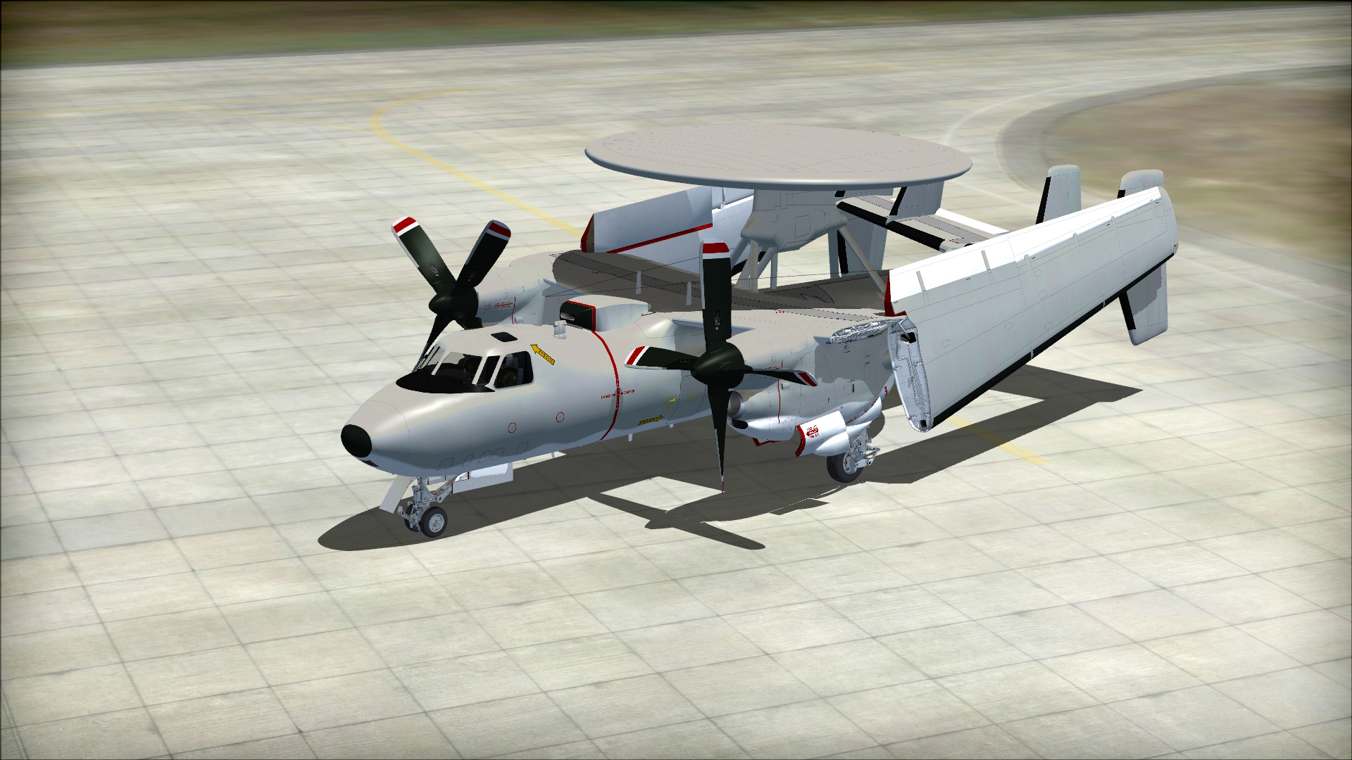 Microsoft Flight Simulator X: Steam Edition – Grumman E-2C Hawkeye