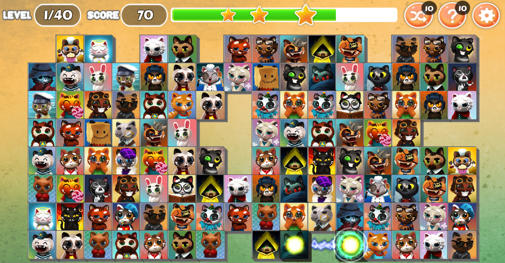 Cats: Classic Onet Connect