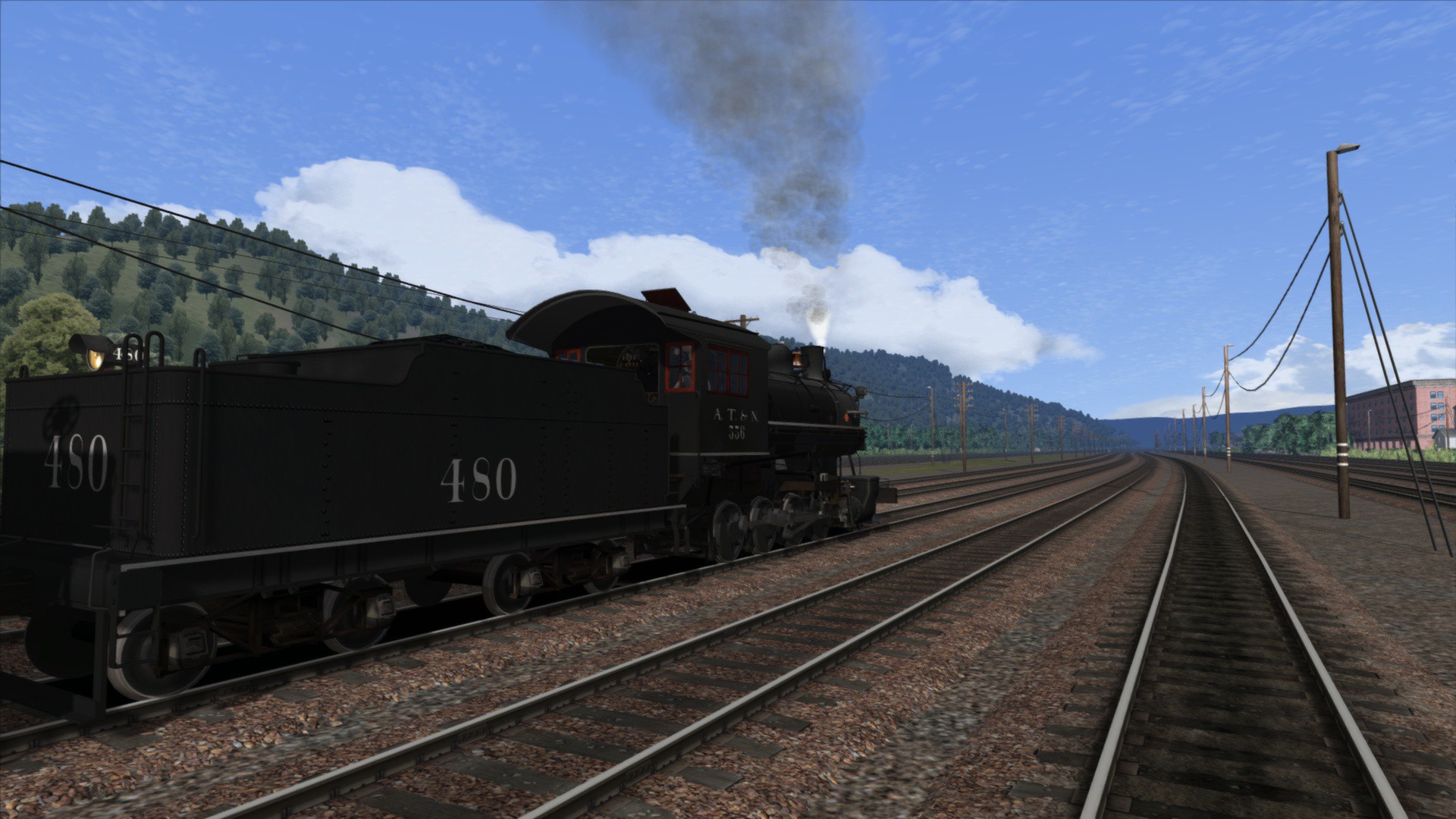 Train Simulator: AT&amp;N Consolidation Class 280-157 Loco Add-On