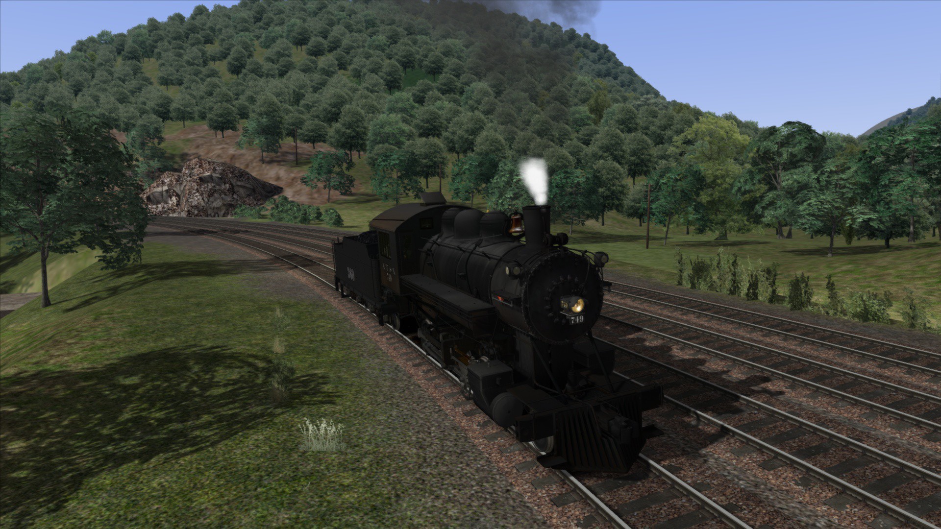 Train Simulator: AT&amp;N Consolidation Class 280-157 Loco Add-On
