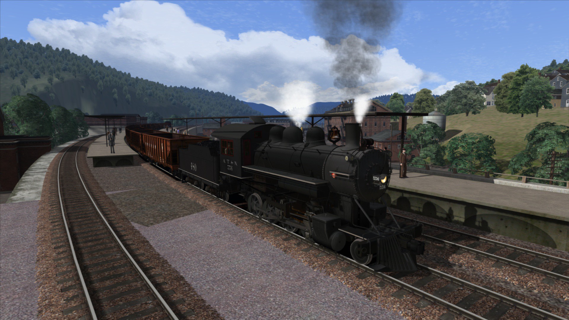 Train Simulator: AT&amp;N Consolidation Class 280-157 Loco Add-On