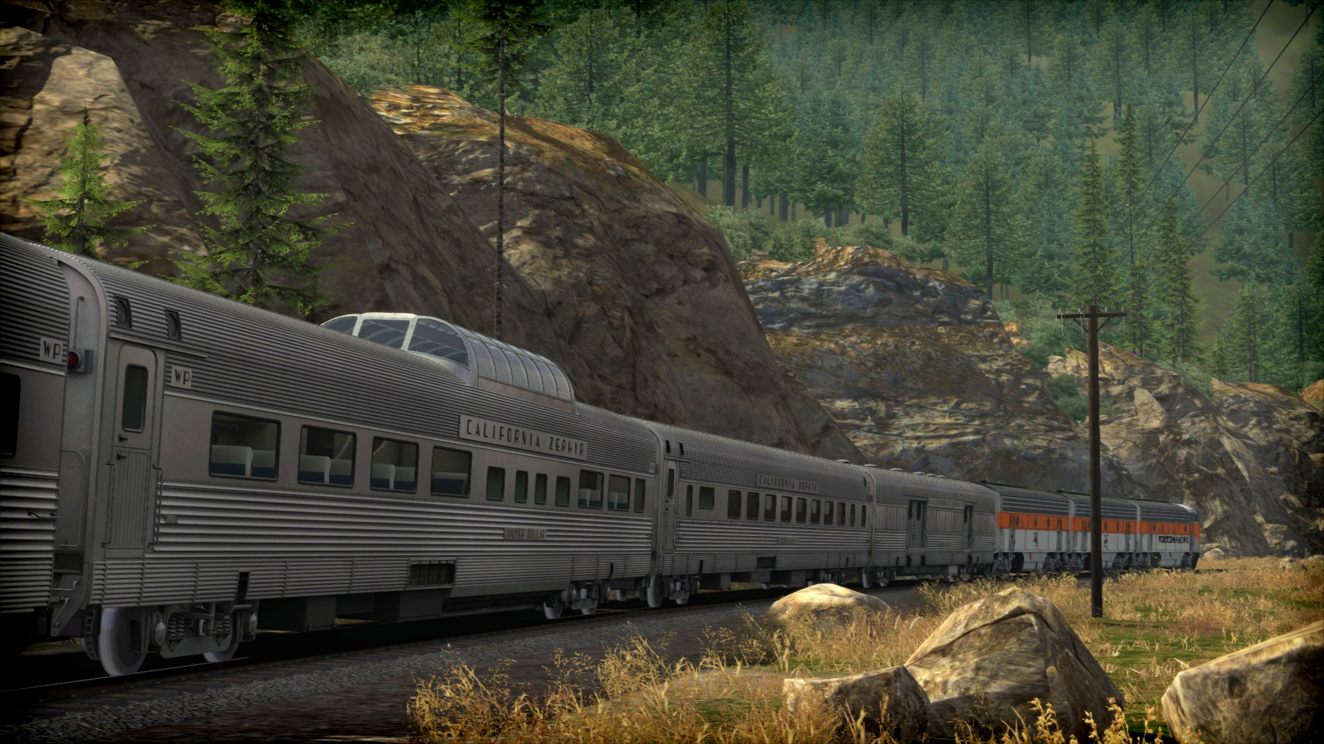 Train Simulator: Western Pacific FP7 ‘California Zephyr’ Loco Add-On