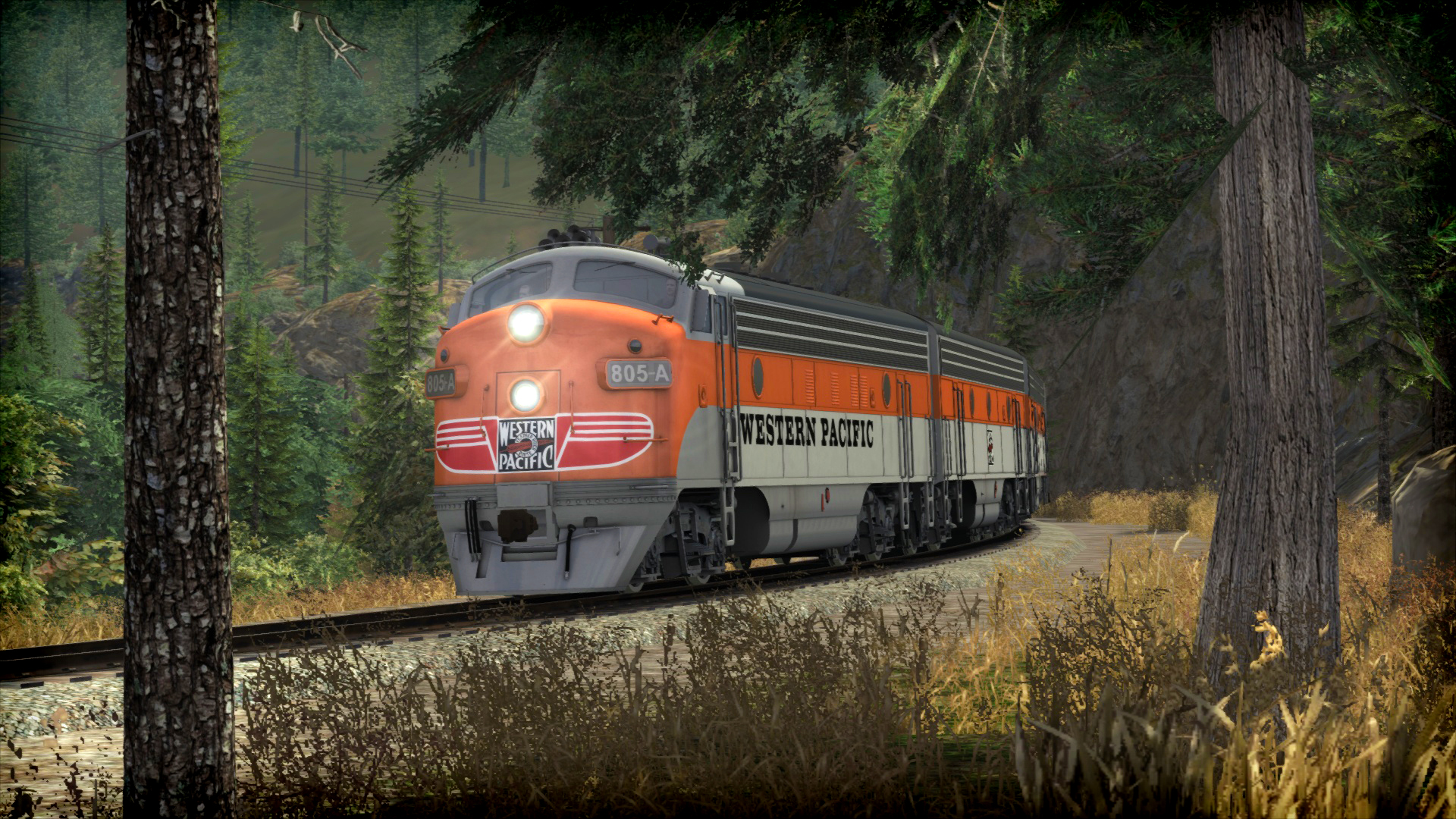 Train Simulator: Western Pacific FP7 ‘California Zephyr’ Loco Add-On