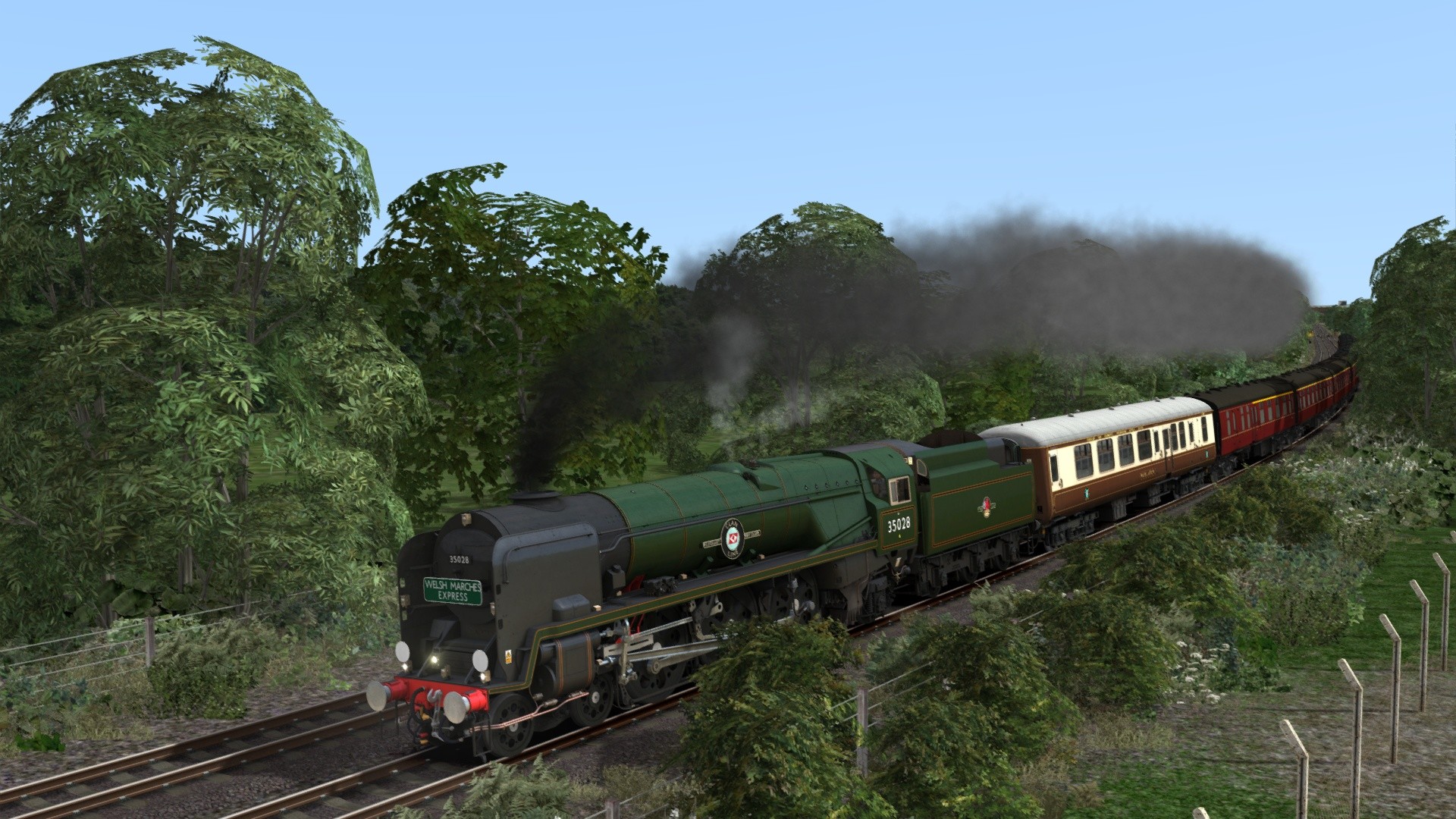 Train Simulator: Merchant Navy Class 35028 ‘Clan Line’ Steam Loco Add-On