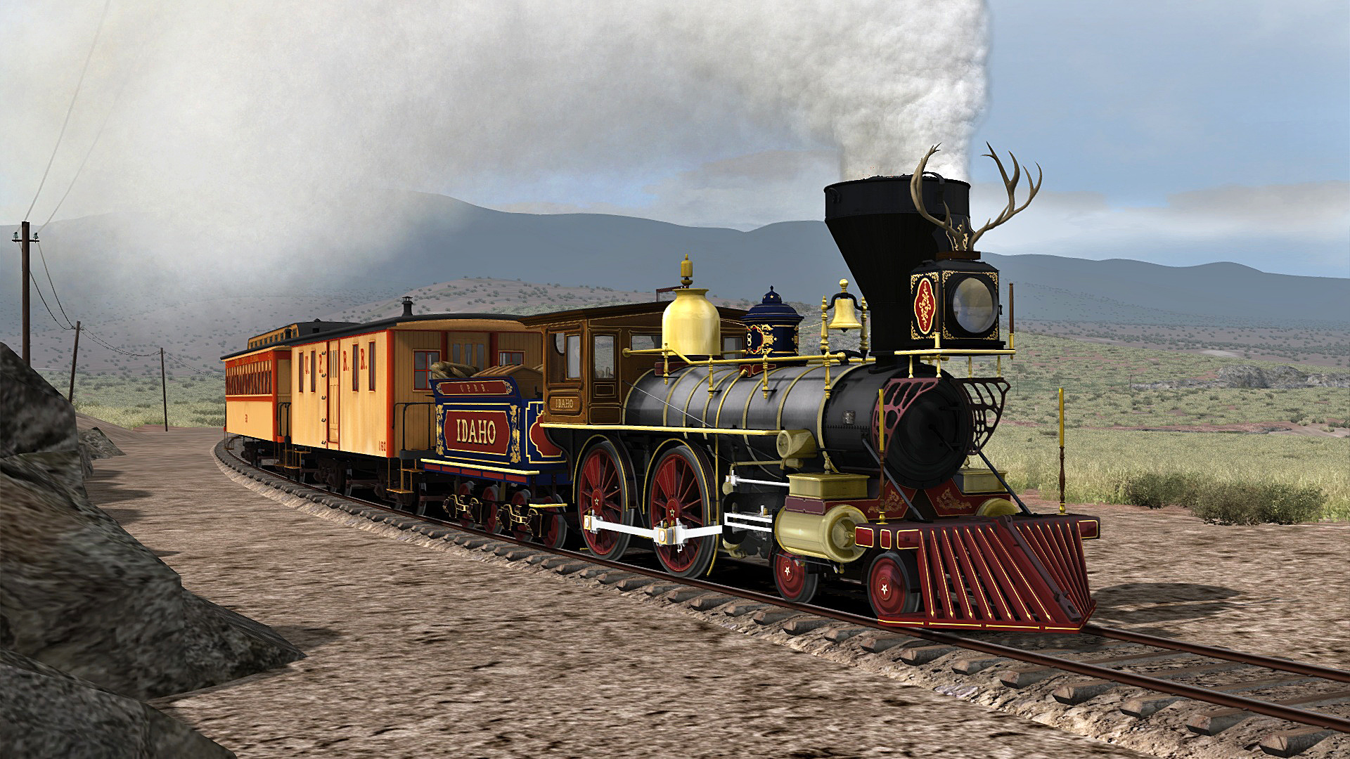 Train Simulator: UPRR Idaho &amp; Omaha Steam Loco Add-On