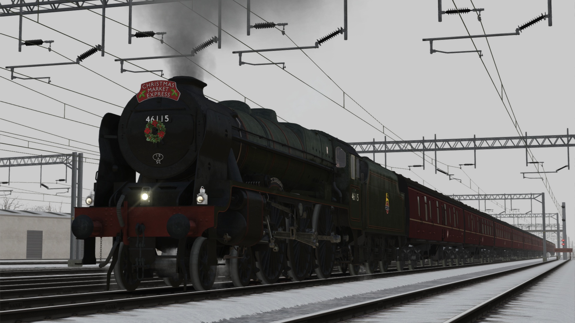 Train Simulator: LMS Rebuilt Royal Scot Steam Loco Add-On