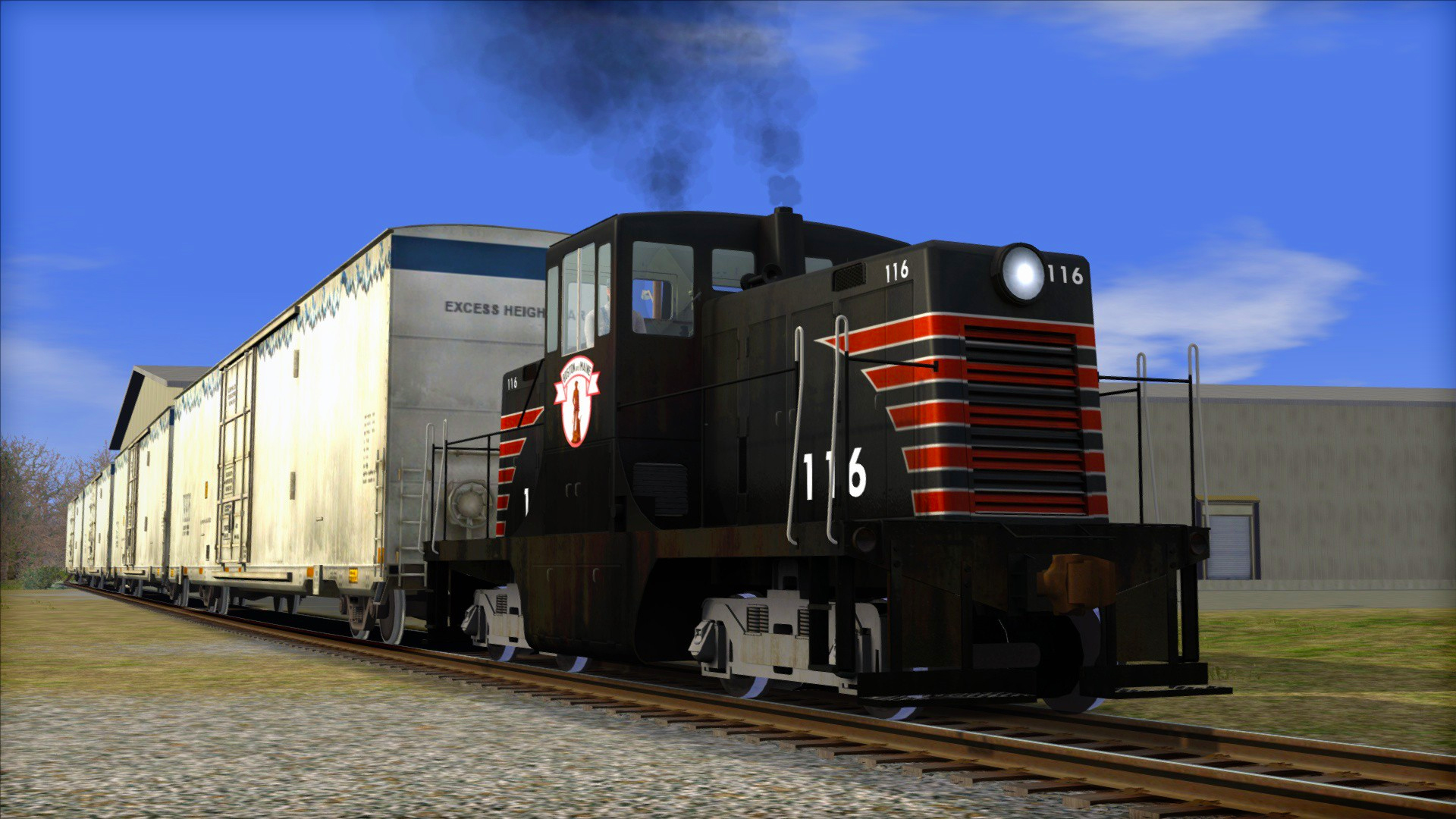 Train Simulator: Boston &amp; Maine GE 44 Loco Add-On