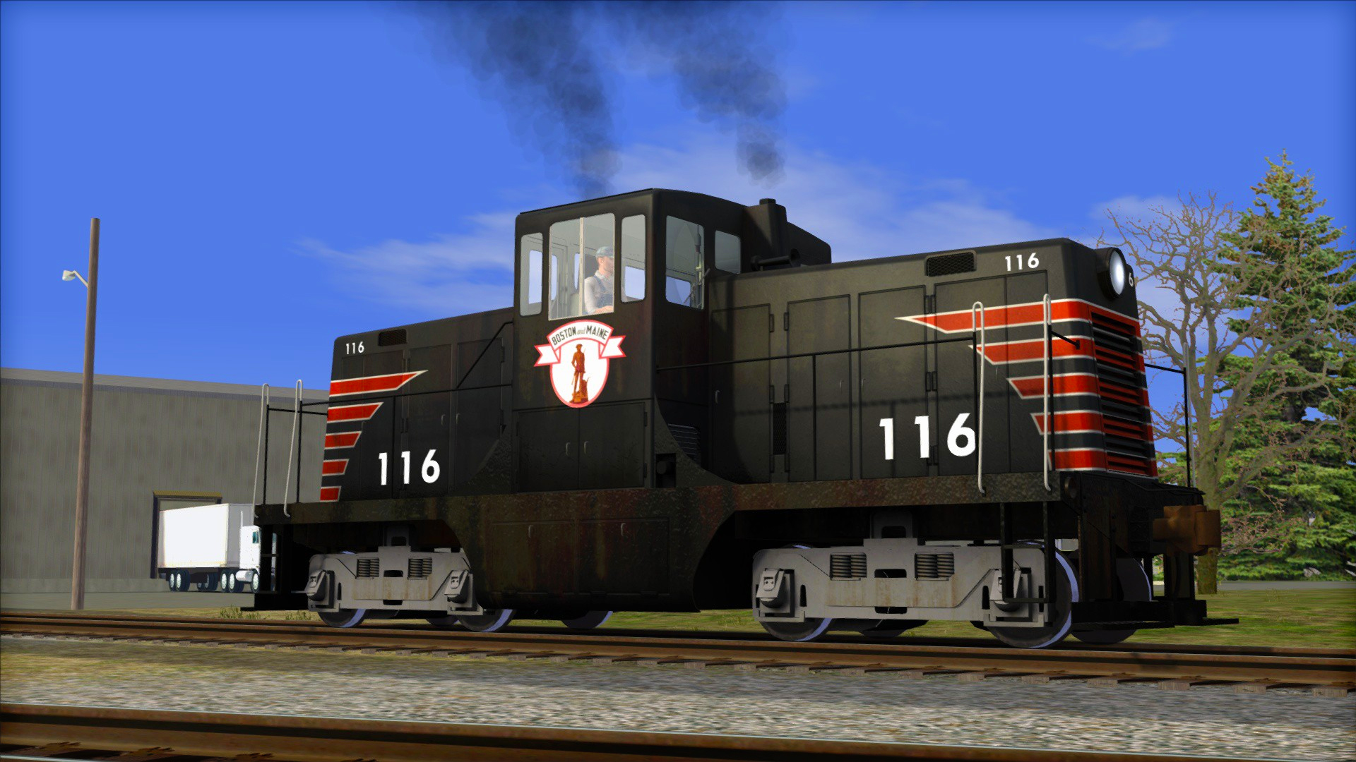 Train Simulator: Boston &amp; Maine GE 44 Loco Add-On