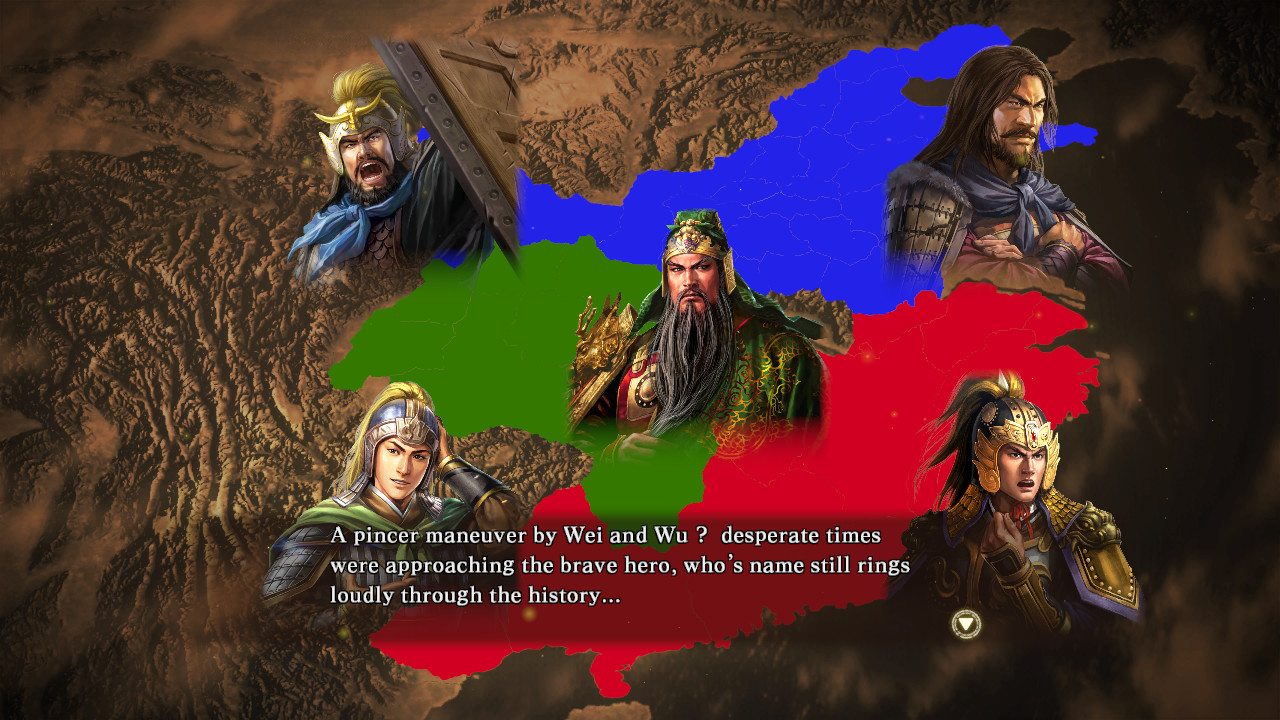 Romance of the Three Kingdoms XIII: Additional Scenario – The God of War, Surrounded