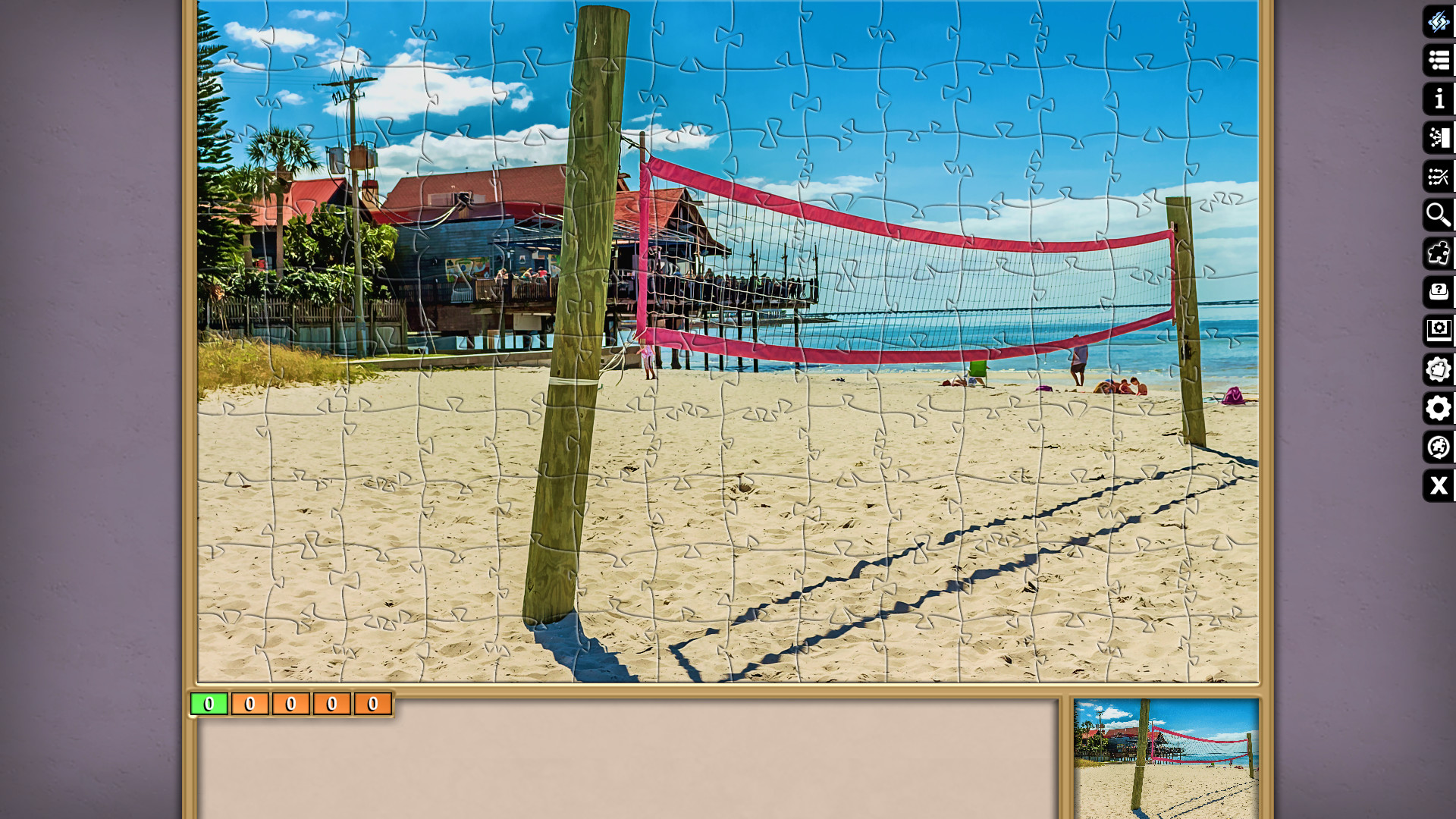 Pixel Puzzles Ultimate: Beach Volleyball