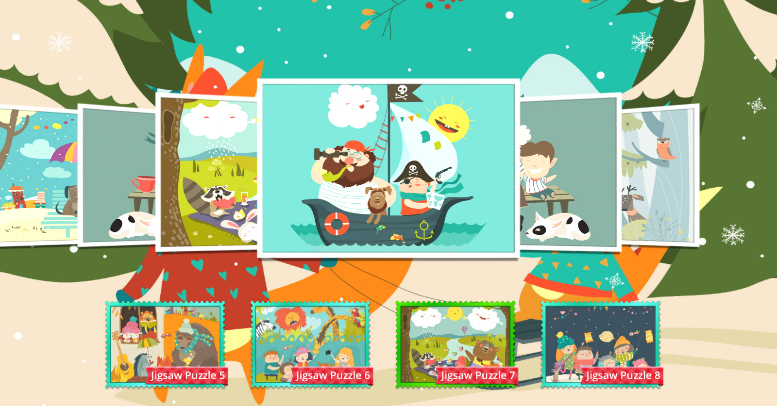 Classic Jigsaw Puzzles: Beautifully Illustrated