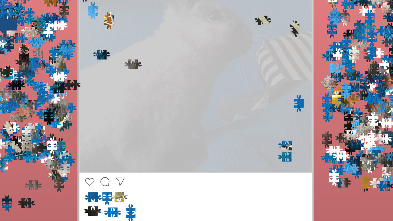 Athena, the rabbit: Jigsaw Puzzle