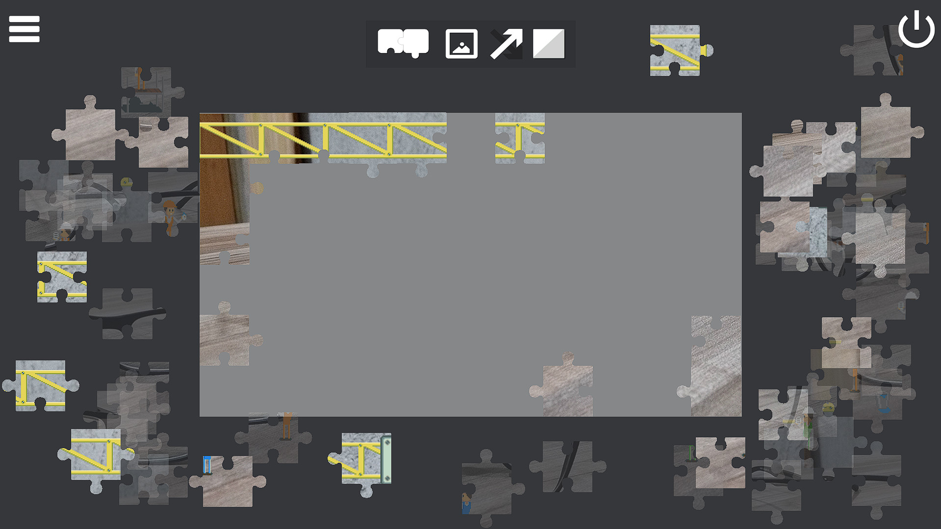 Invisible Services: Pixel Art Jigsaw Puzzle