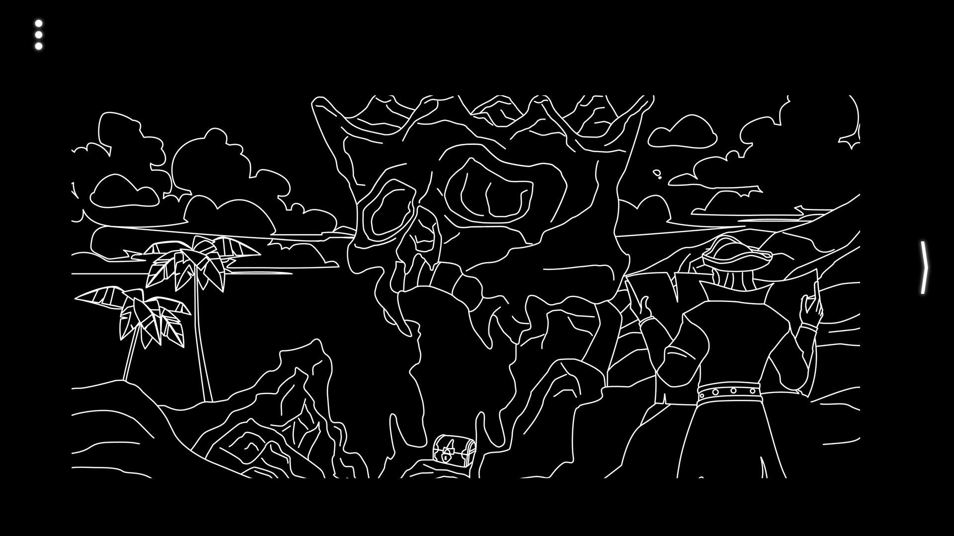 Hidden Shapes: Black Skull