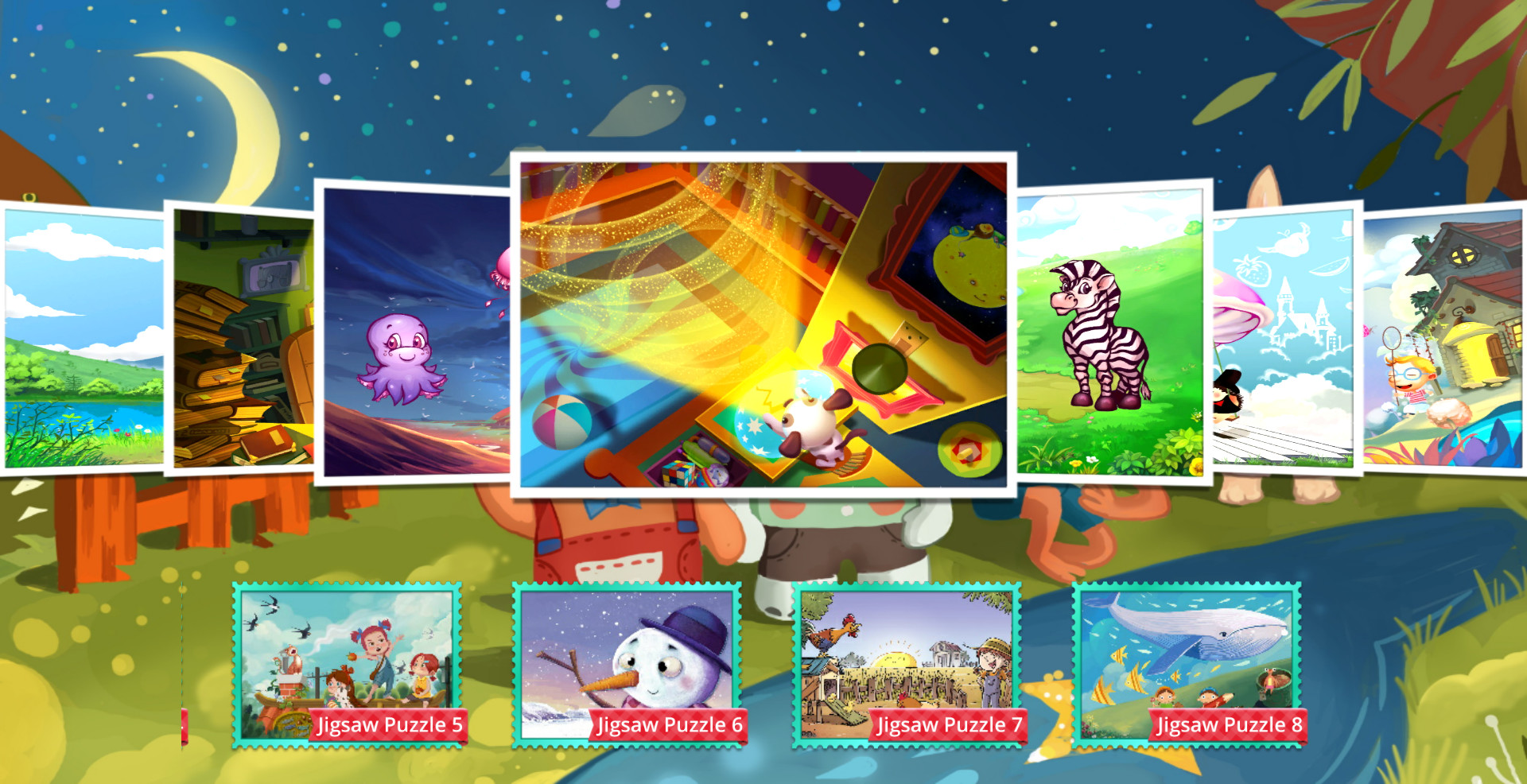 Children’s Jigsaw Puzzles: A Warm Story