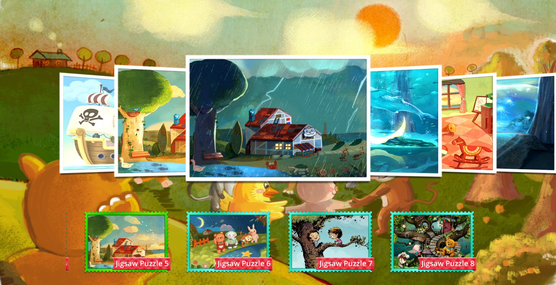 Children’s Jigsaw Puzzles: Magic Kindergarten