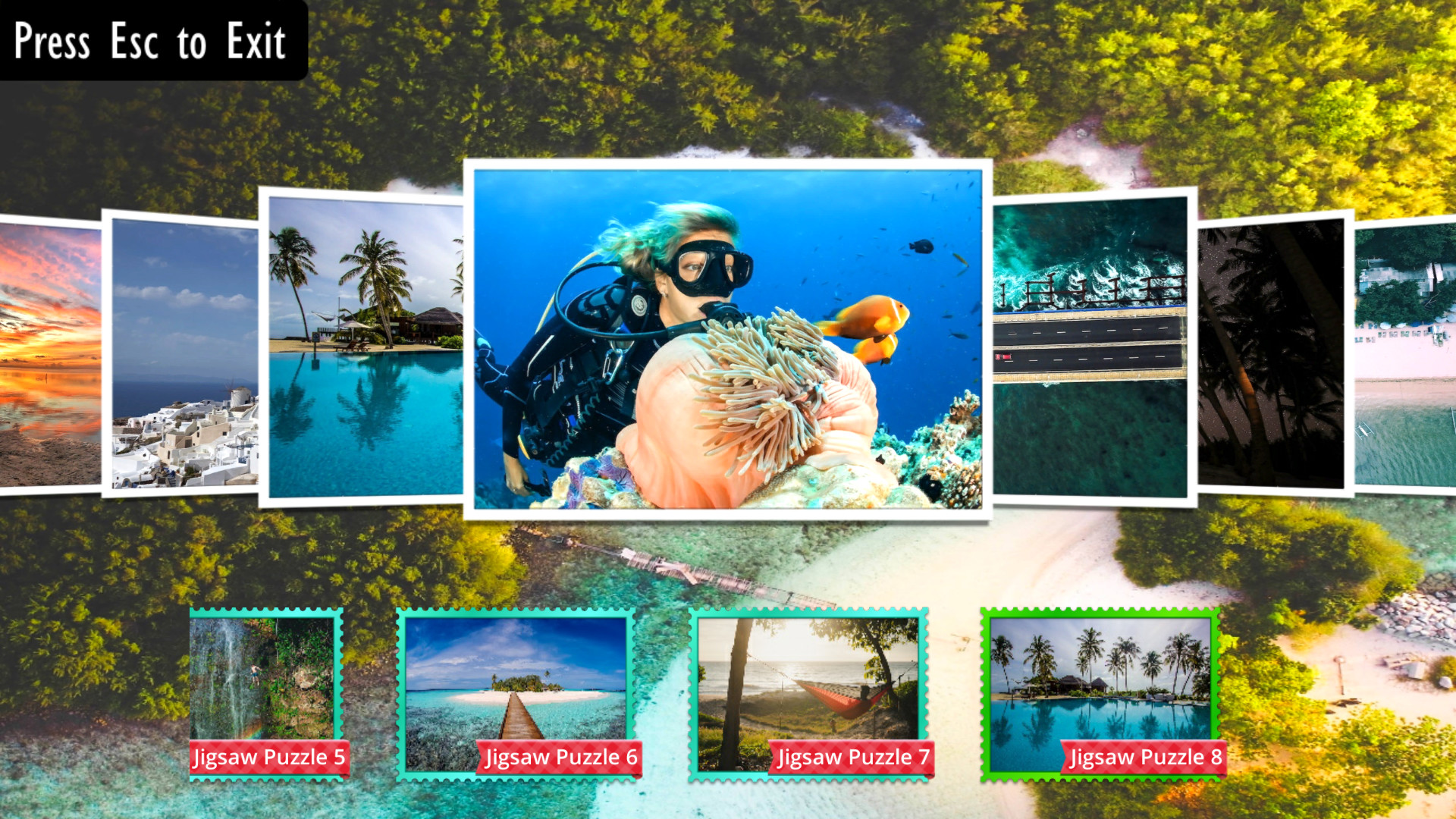 Jigsaw Puzzles for Kids and Adults: Islands