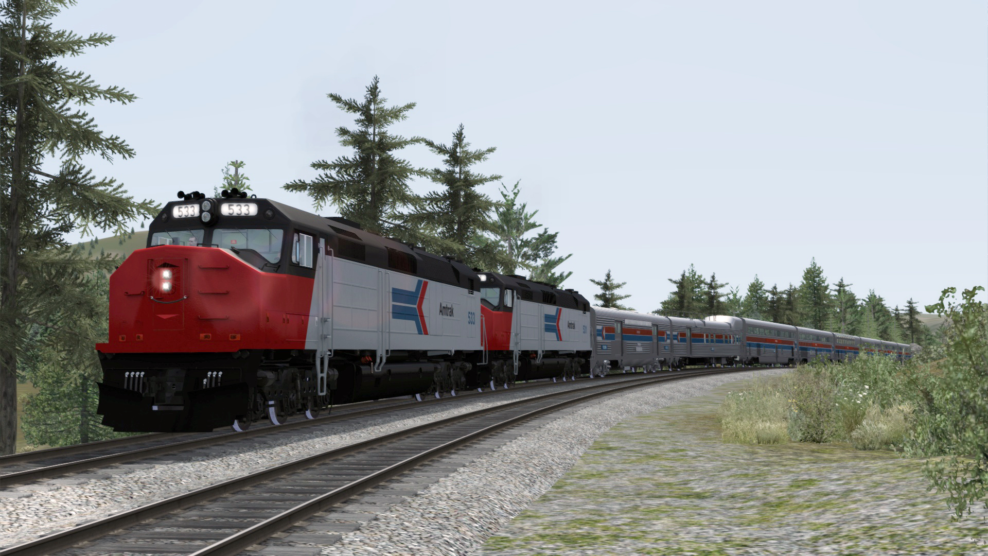 Train Simulator 2021: Amtrak SDP40F Loco