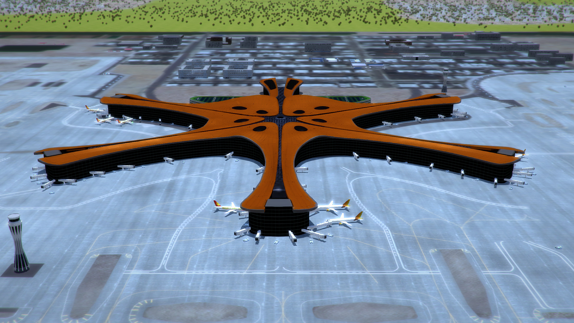 Tower!3D Pro: ZBAD Airport