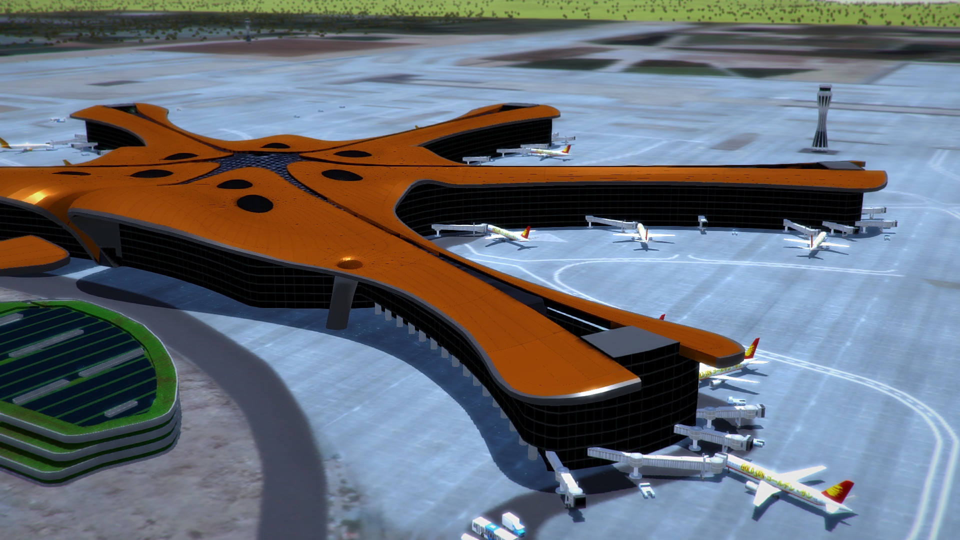 Tower!3D Pro: ZBAD Airport