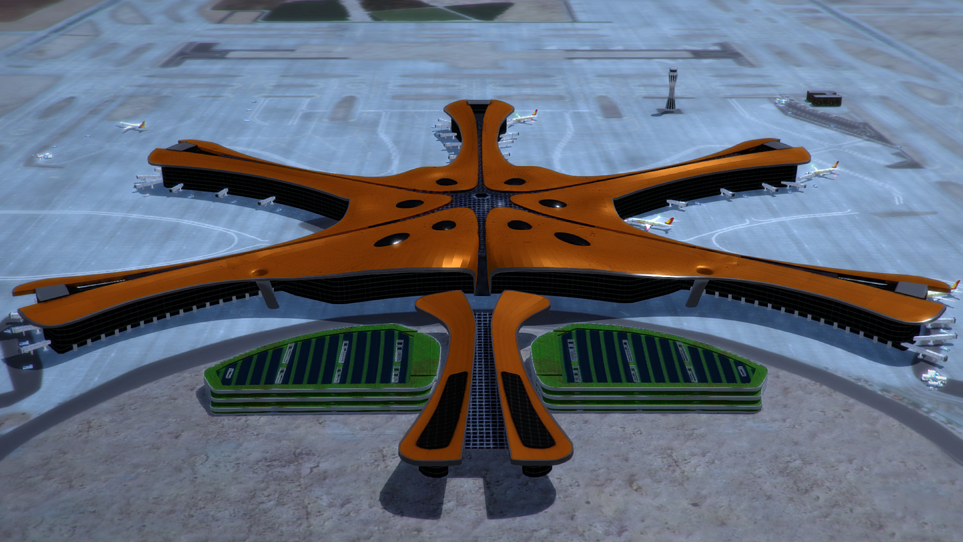 Tower!3D Pro: ZBAD Airport