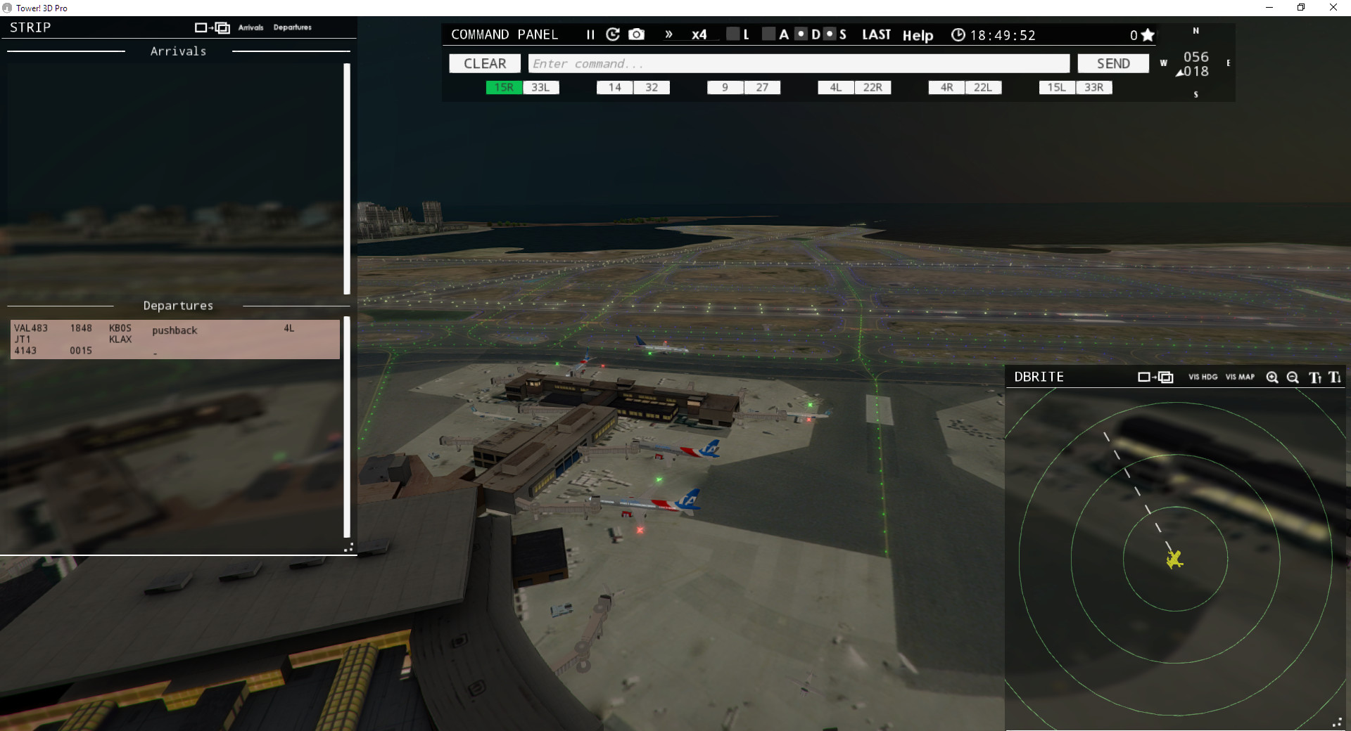 Tower!3D Pro: KBOS Airport