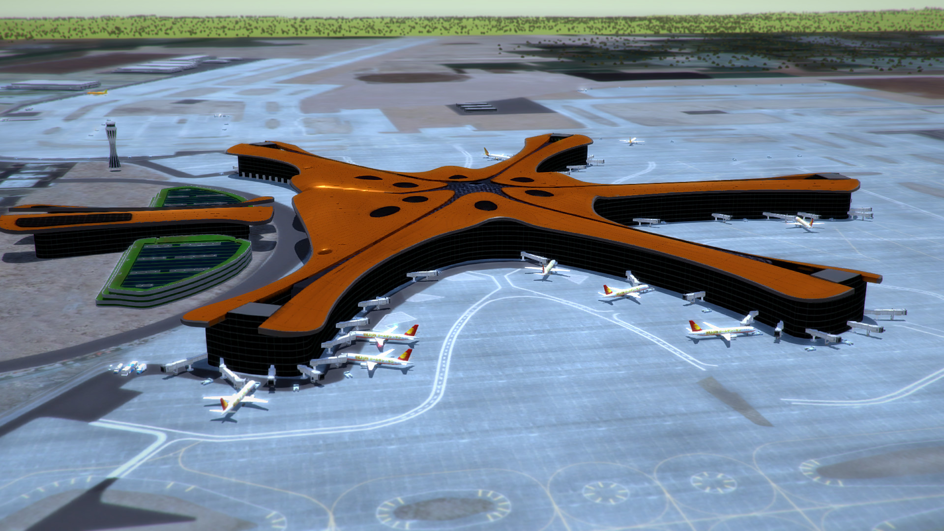 Tower!3D Pro: ZBAD Airport