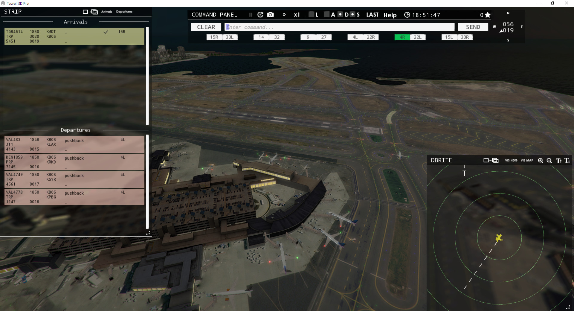 Tower!3D Pro: KBOS Airport